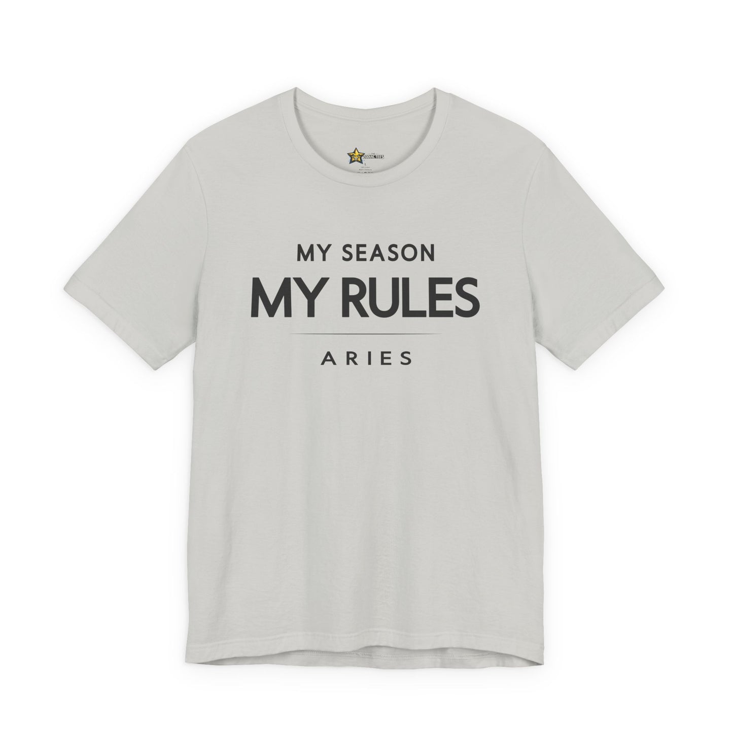 Aries Bold Attitude T-Shirt – My Season My Rules Tee