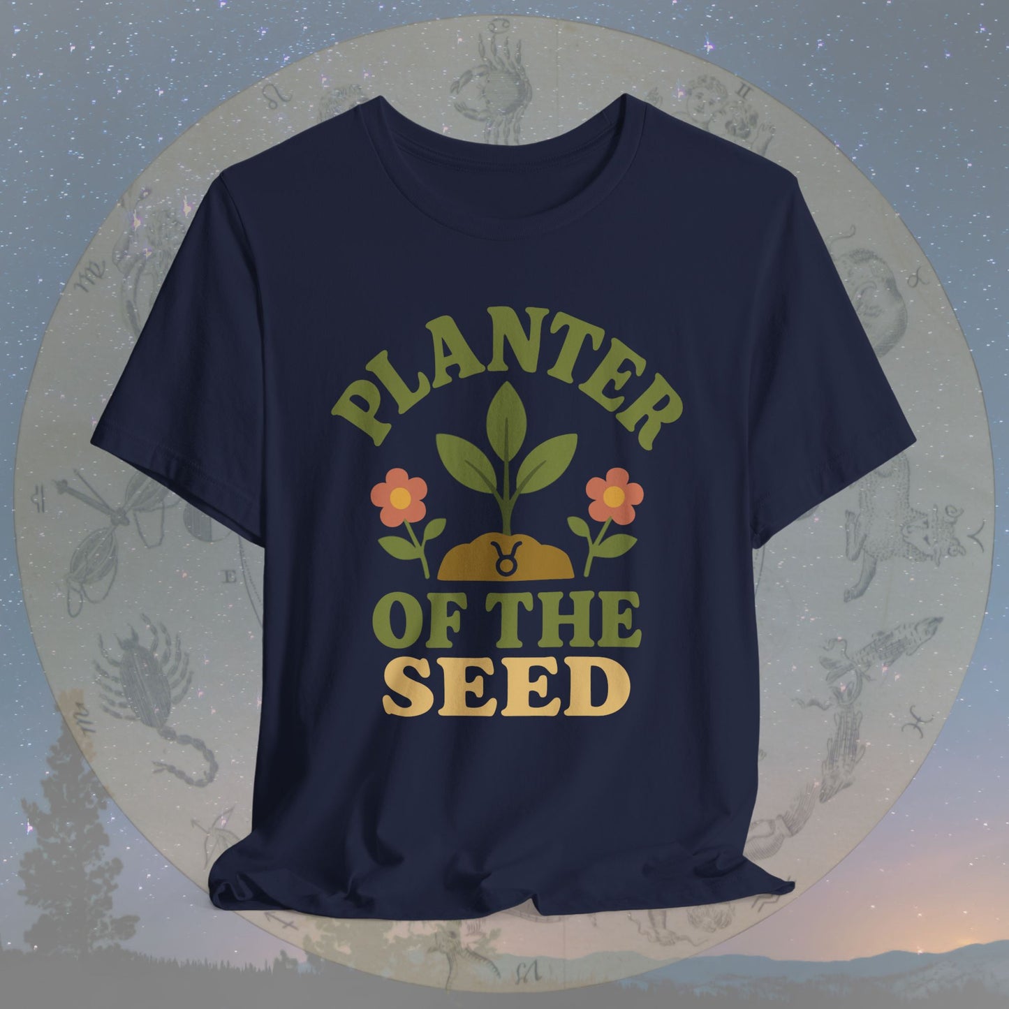 Planter of the Seed – Zodiac Couple Taurus T-Shirt
