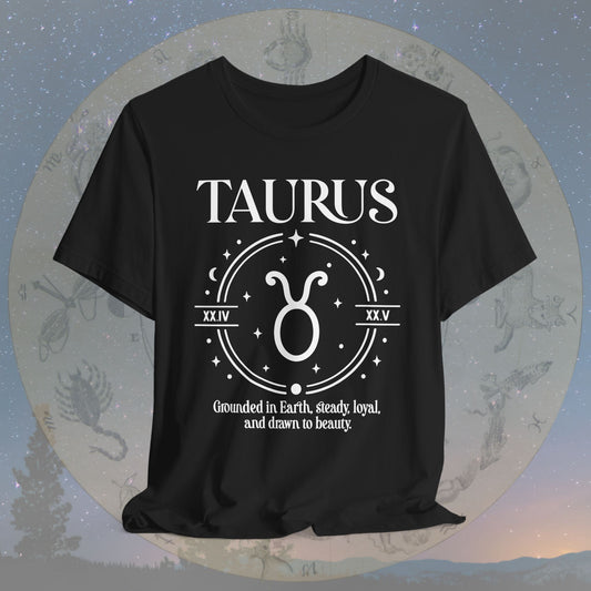 Classic Taurus Zodiac Sign T-Shirt
