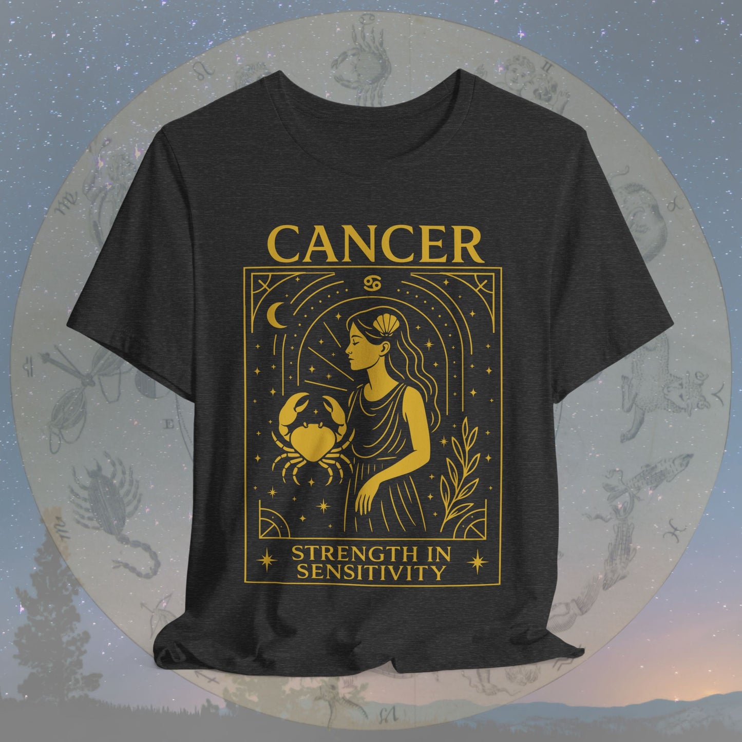 Gentle Strength in Sensitivity Cancer T-Shirt
