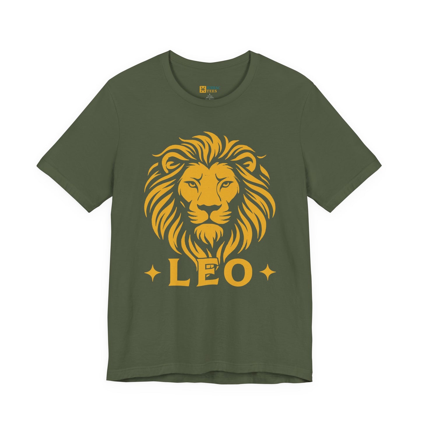 Leo Zodiac T-Shirt – Bold Lion Astrology Tee for Leo Sign
