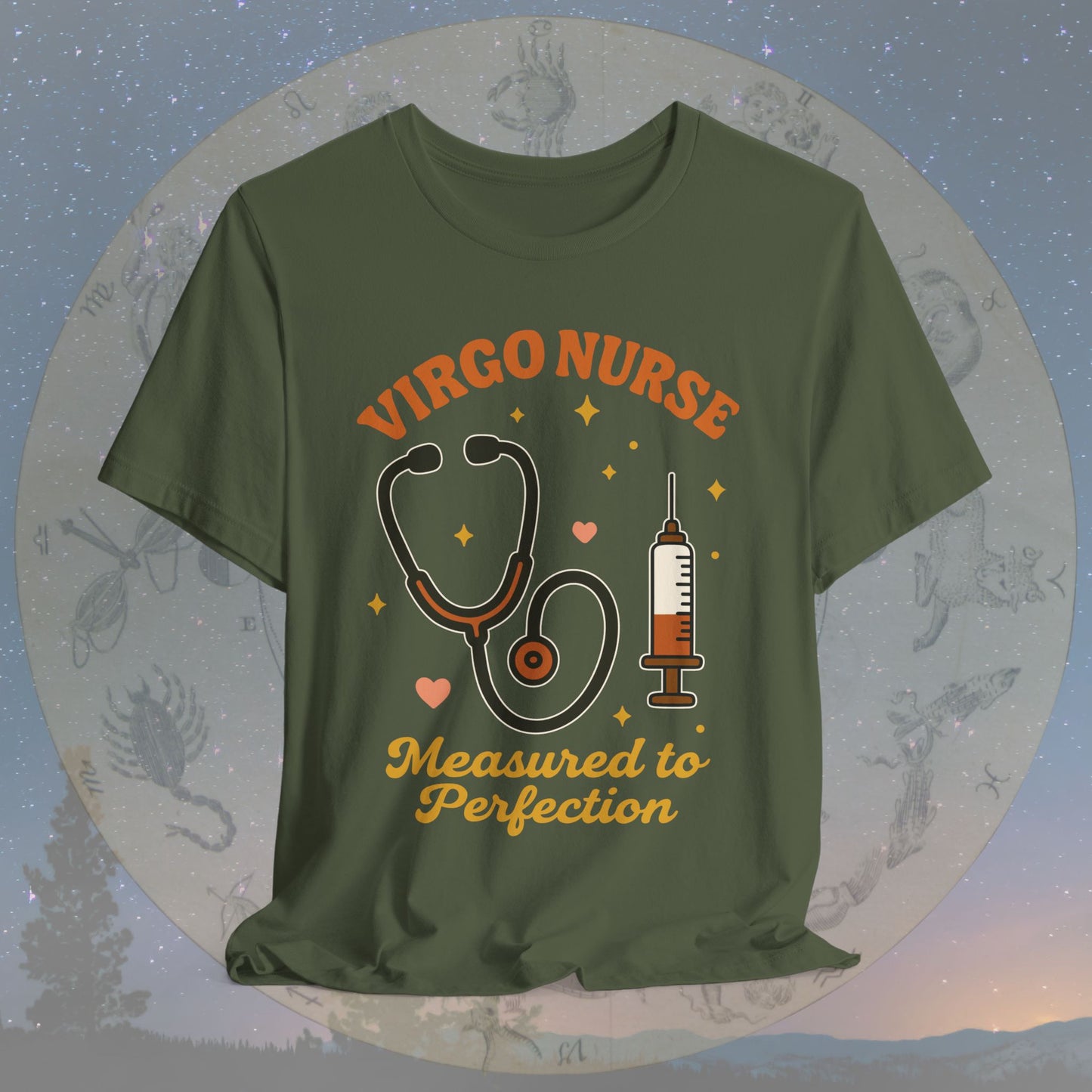 Measured to Perfection Virgo Nurse T-Shirt