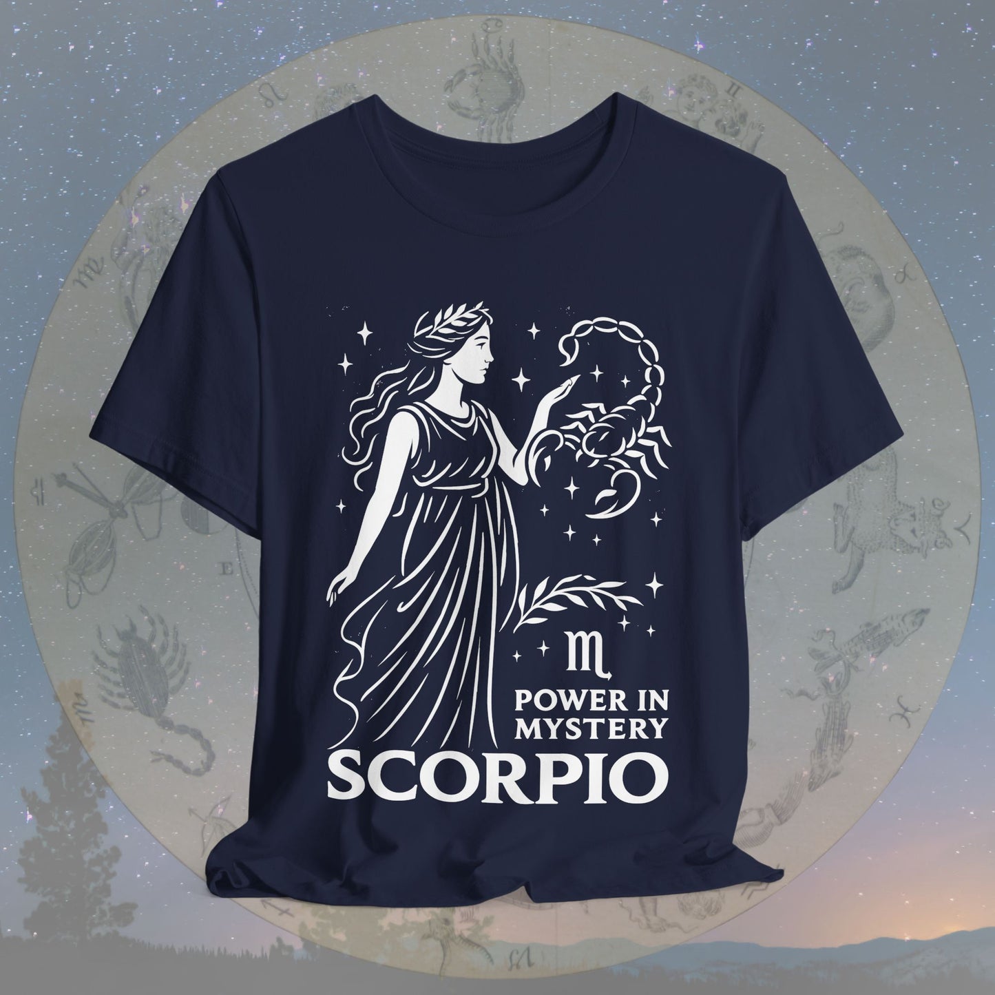 Mysterious Power in Mystery Scorpio T-Shirt