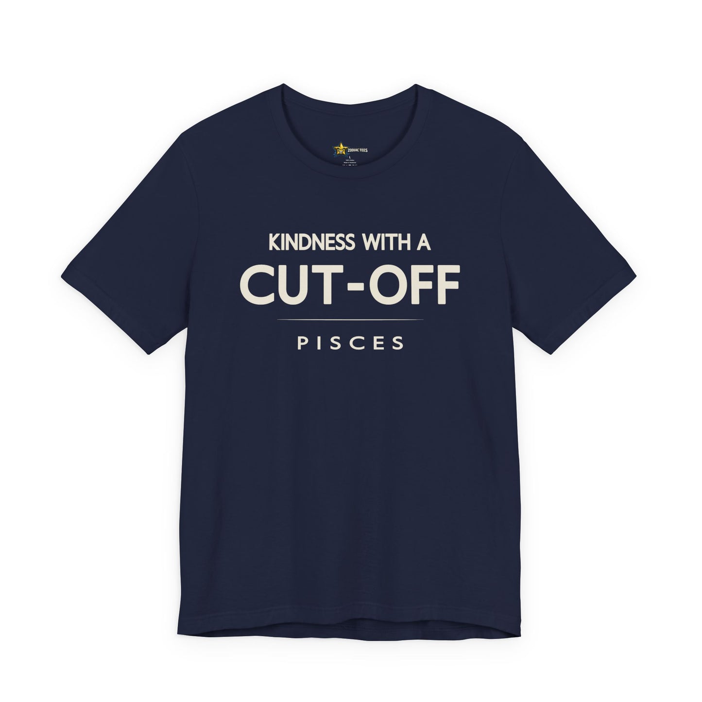 Pisces Kindness with a Cut-Off T-Shirt