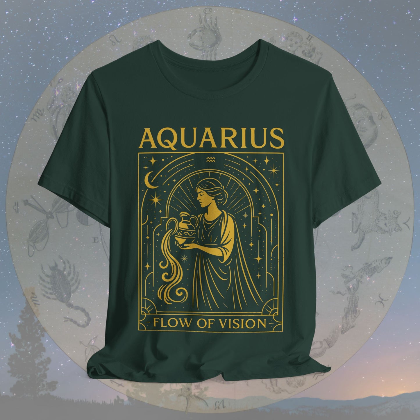 Visionary Flow of Vision Aquarius T-Shirt