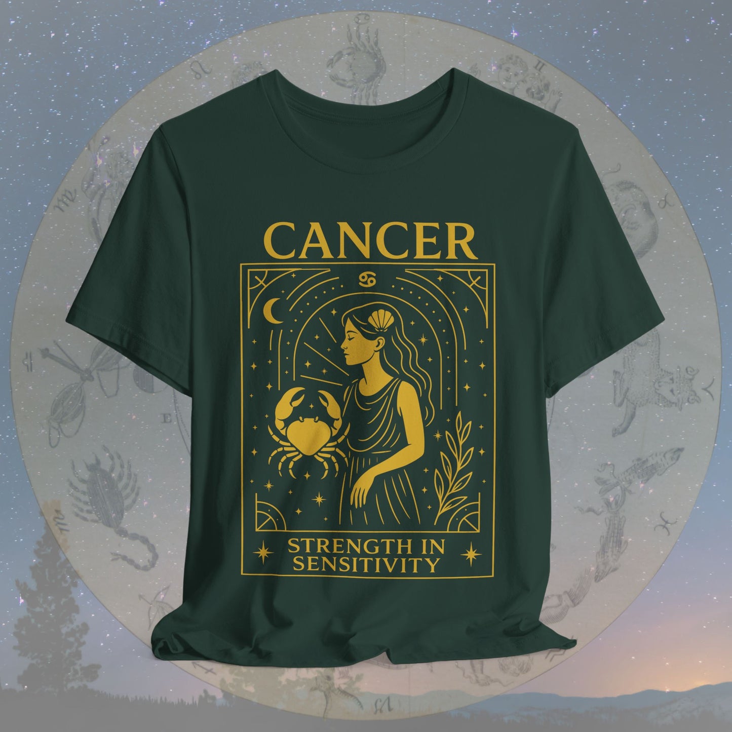 Gentle Strength in Sensitivity Cancer T-Shirt