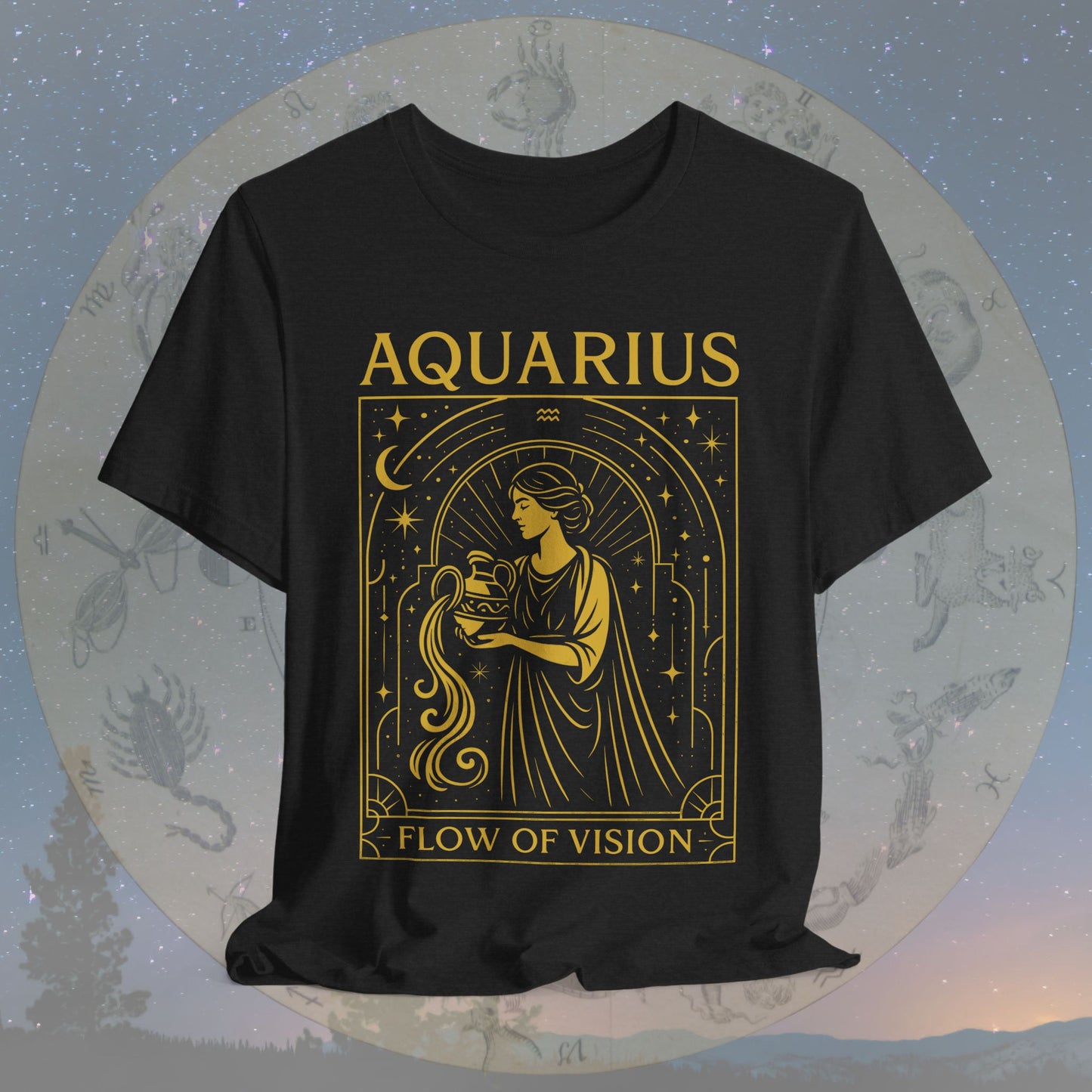 Visionary Flow of Vision Aquarius T-Shirt