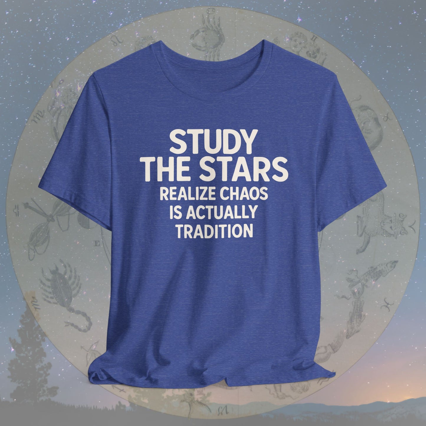 Study the Stars Chaos Tradition T-Shirt