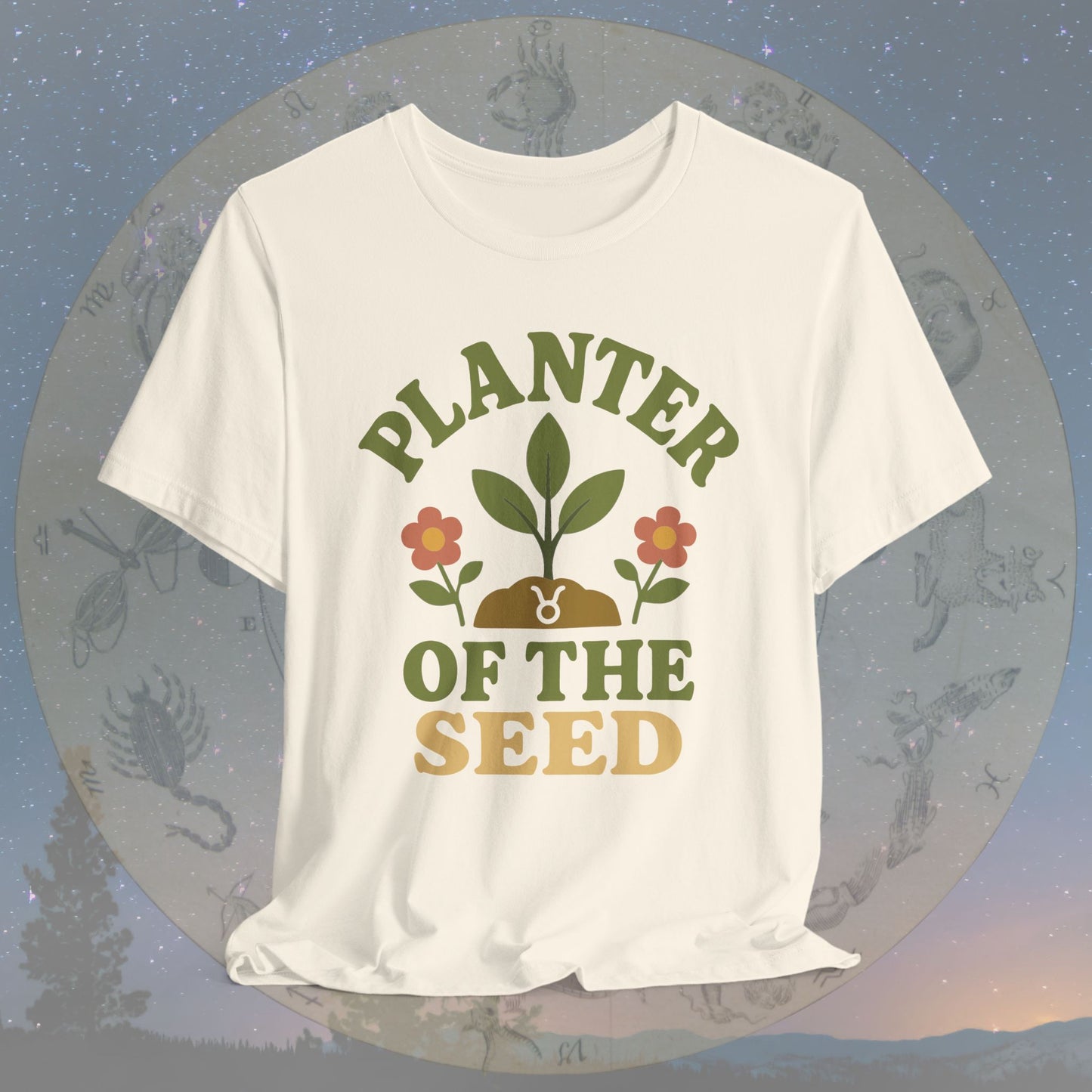Planter of the Seed – Zodiac Couple Taurus T-Shirt