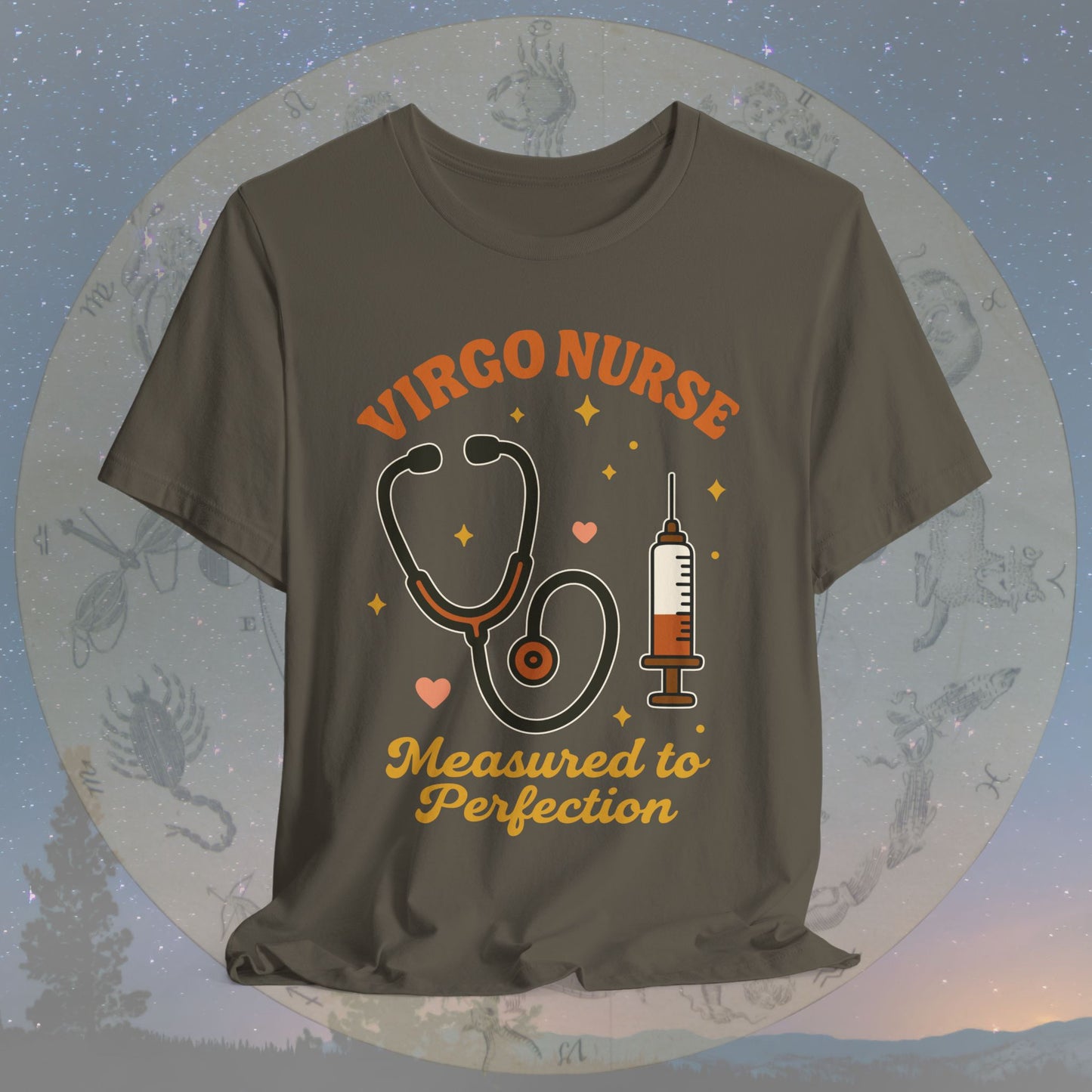 Measured to Perfection Virgo Nurse T-Shirt