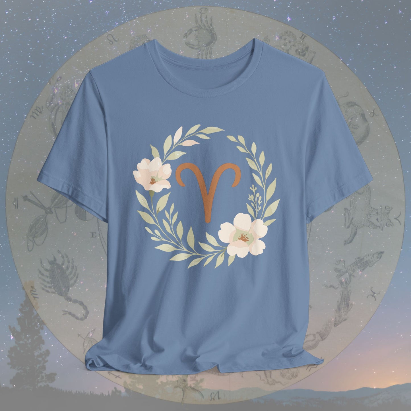 Bold Blooming Spirit Aries T-Shirt