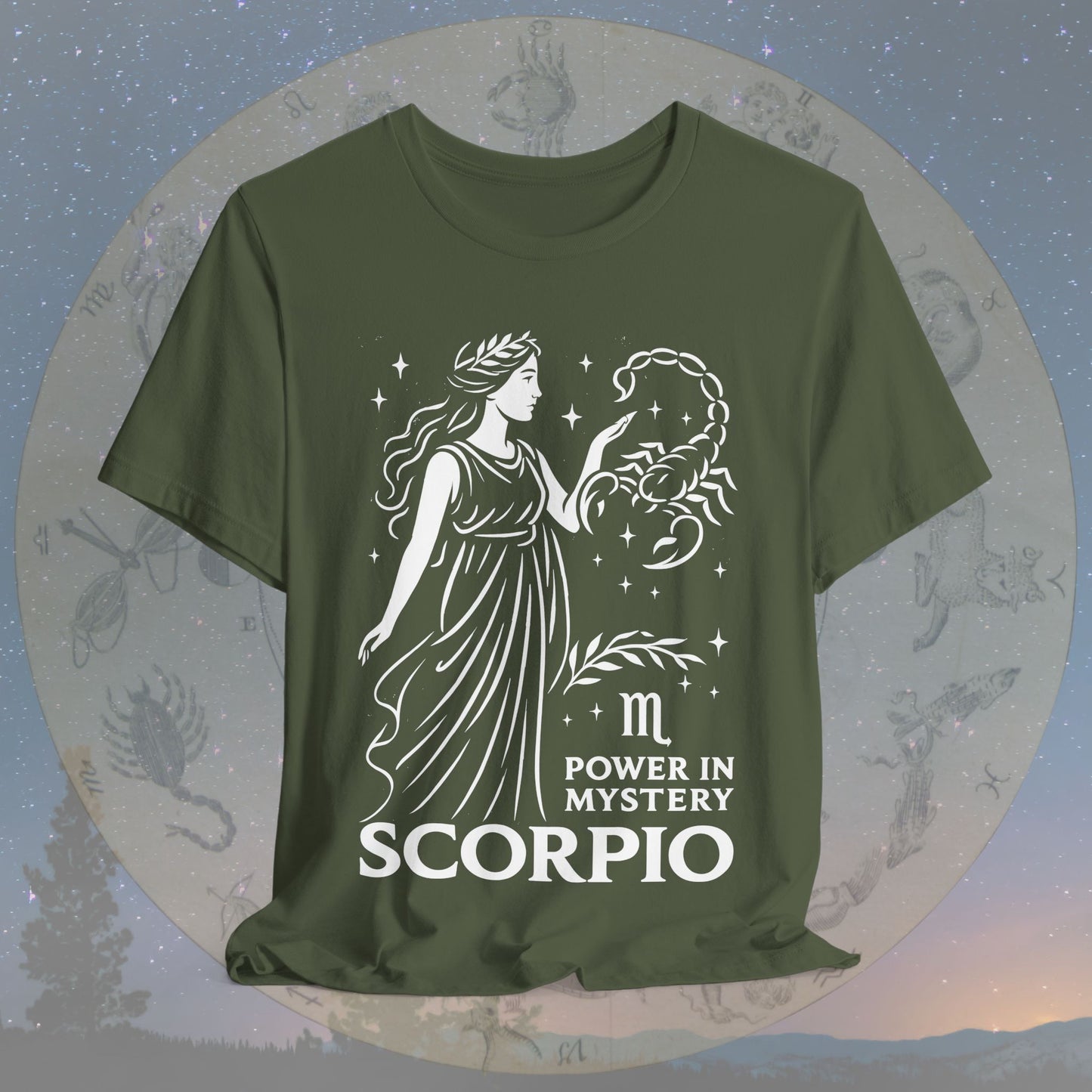 Mysterious Power in Mystery Scorpio T-Shirt