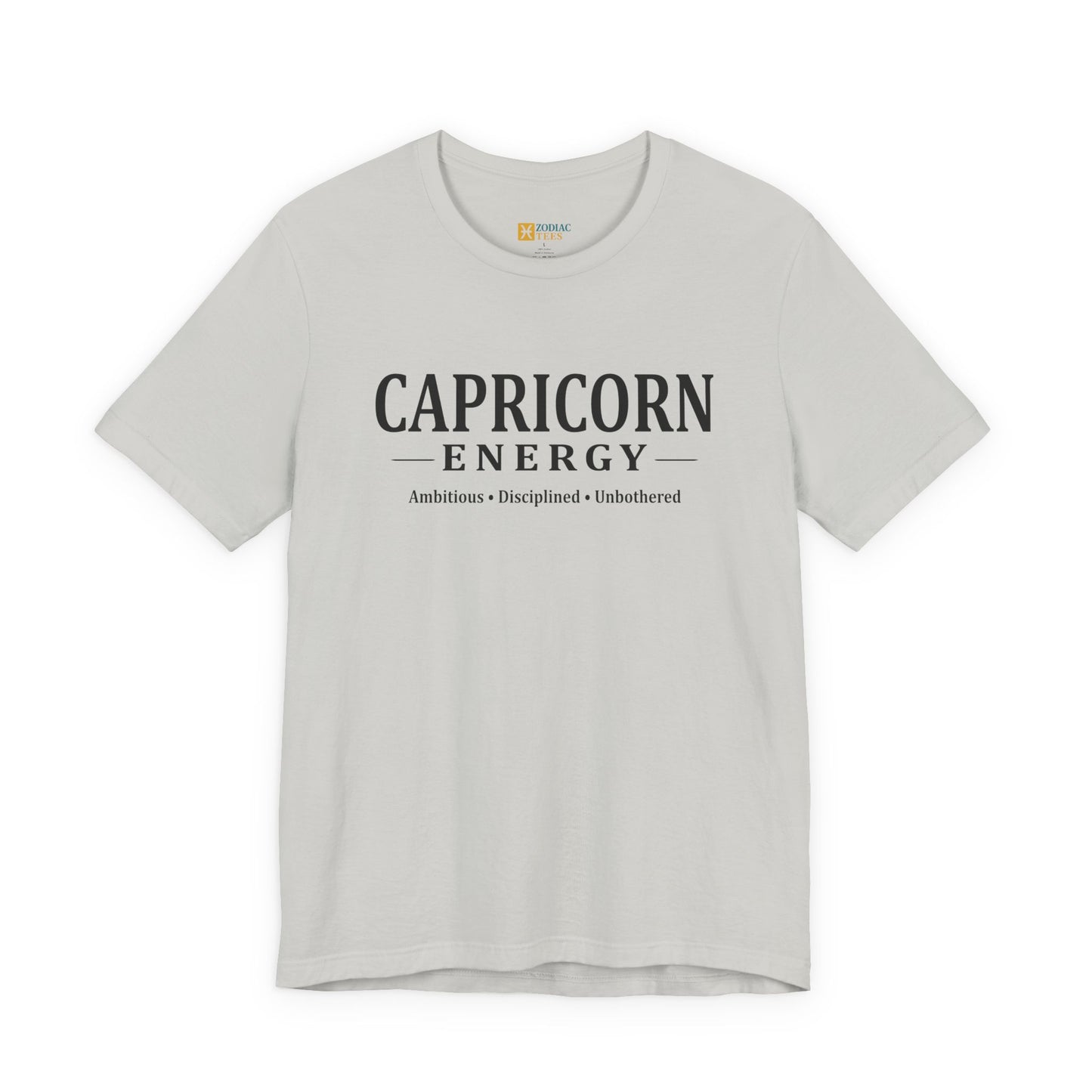 Capricorn Mindset T-Shirt – Ambitious Capricorn Energy Attitude Tee