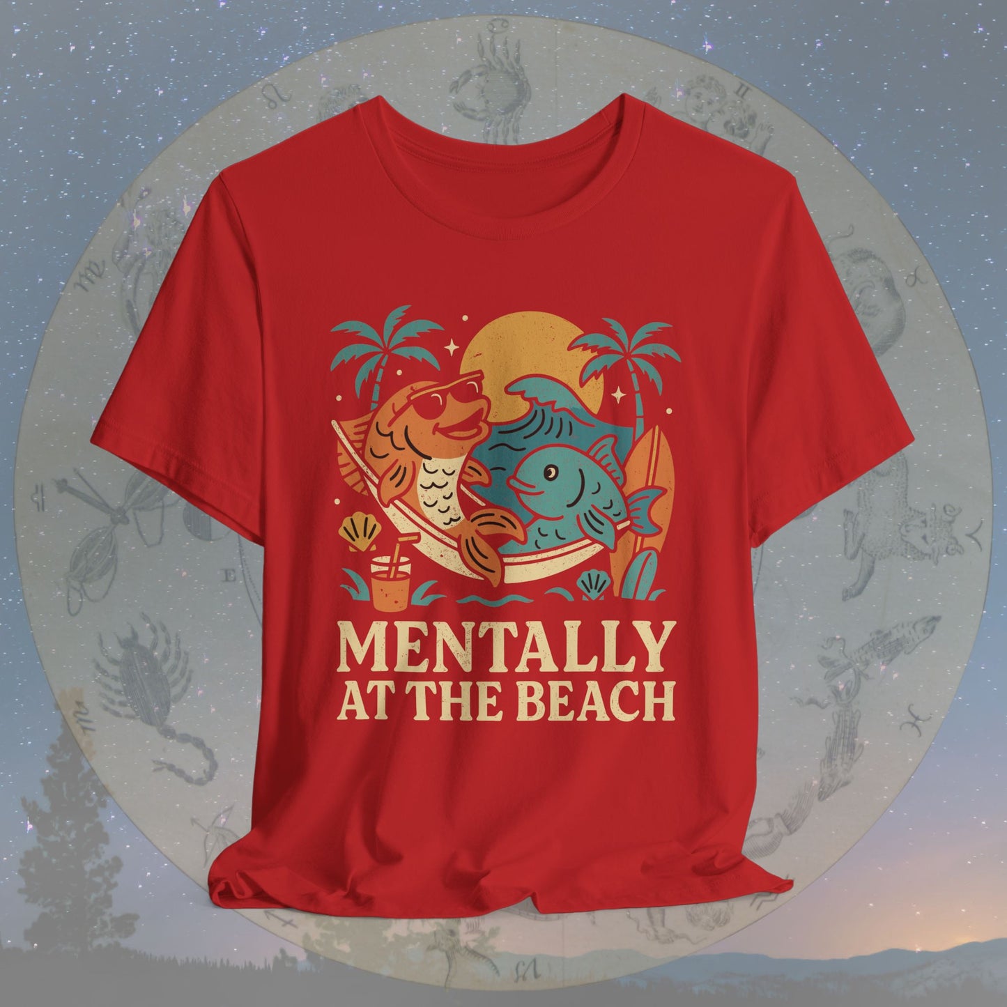 Relaxed Mentally at the Beach T-Shirt