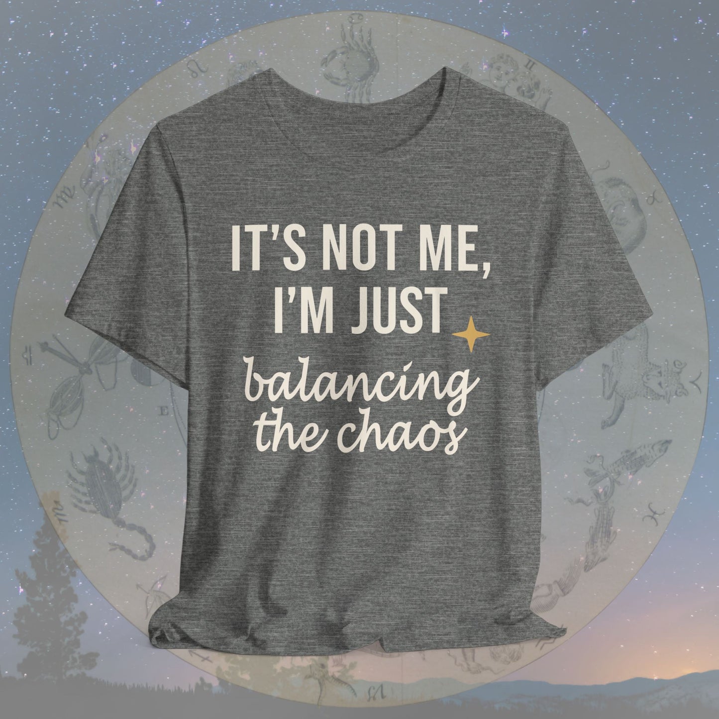 Balanced Libra Cosmic Attitude T-Shirt