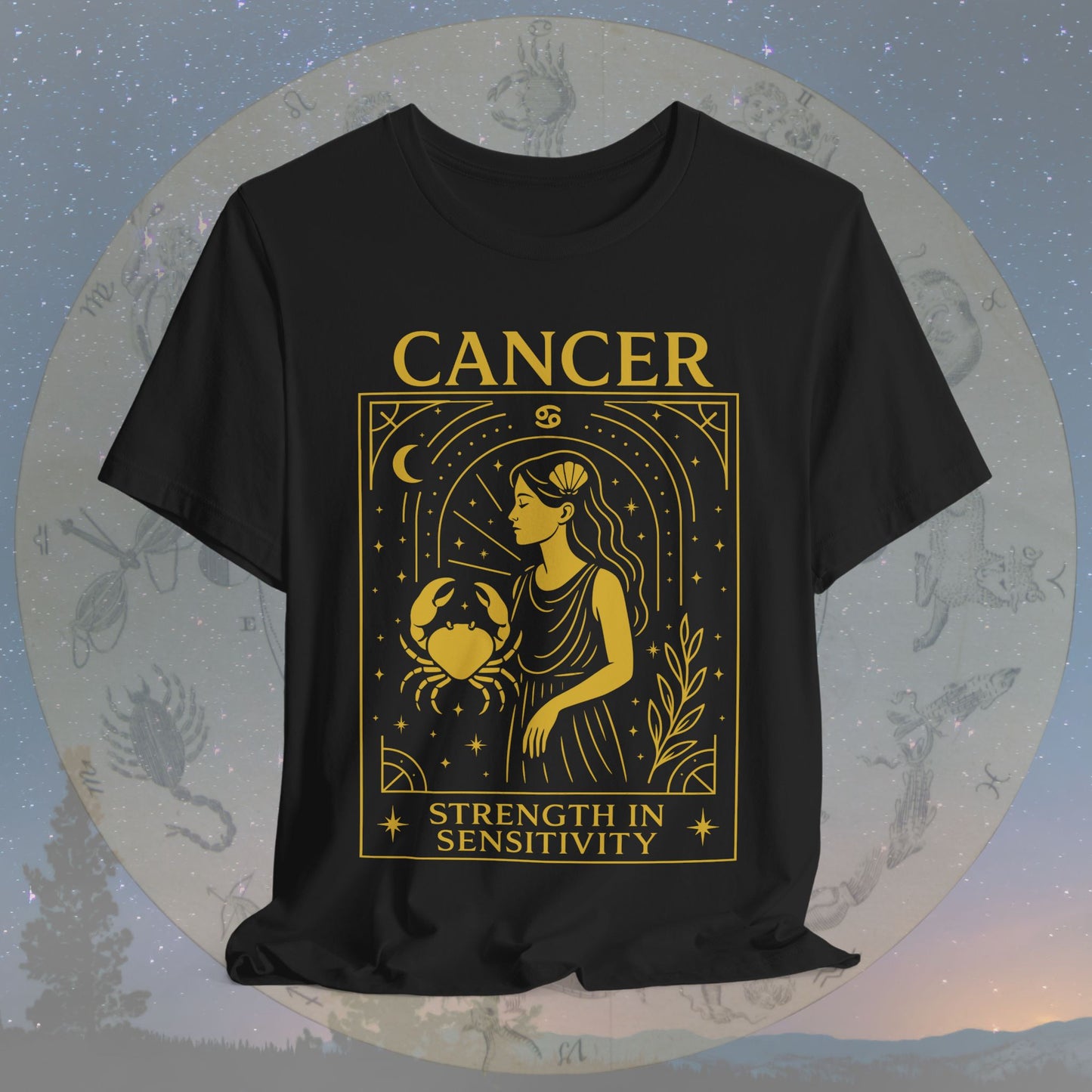 Gentle Strength in Sensitivity Cancer T-Shirt