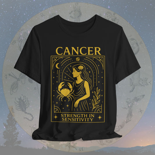 Gentle Strength in Sensitivity Cancer T-Shirt