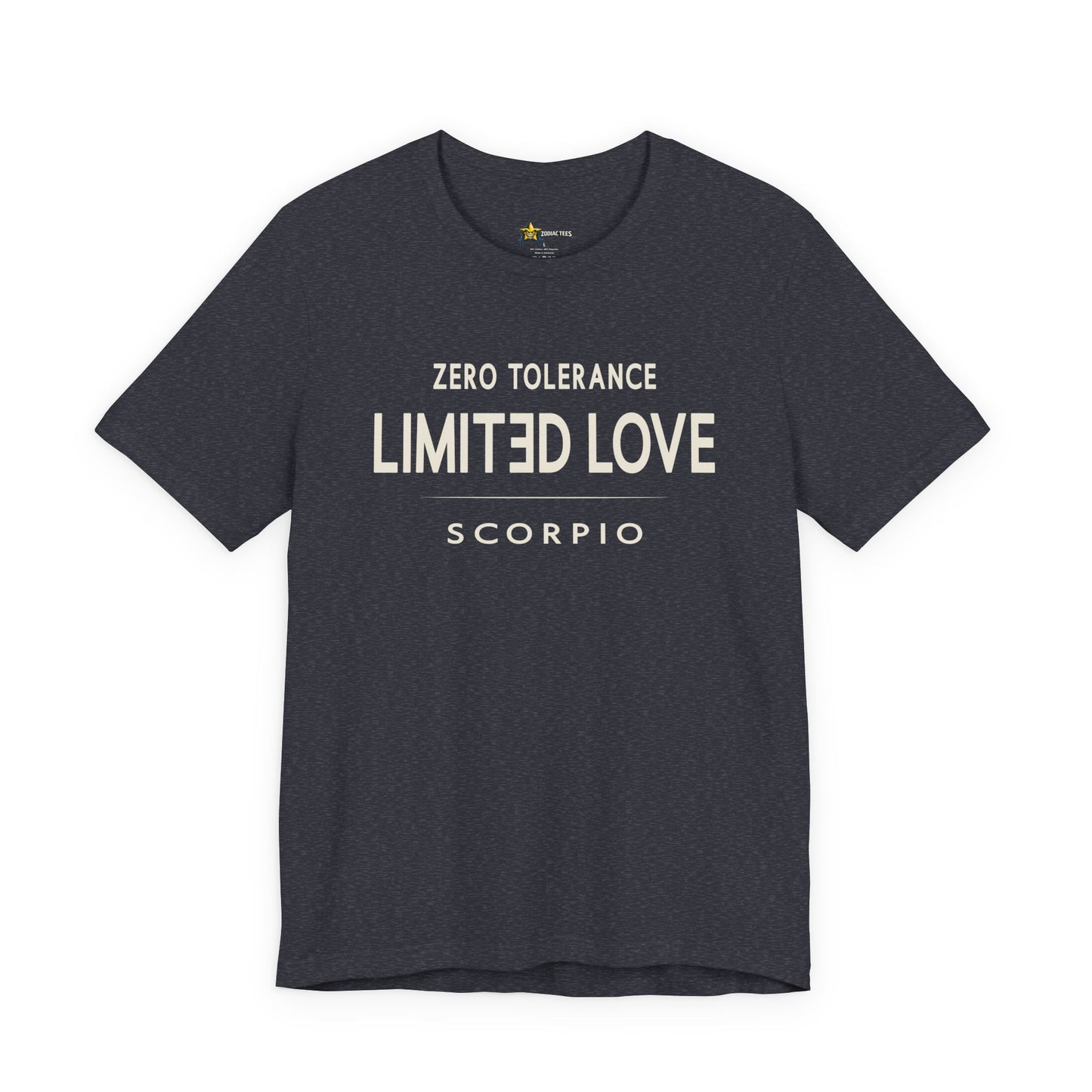 Scorpio Intense Zodiac T-Shirt – Limited Love Tee