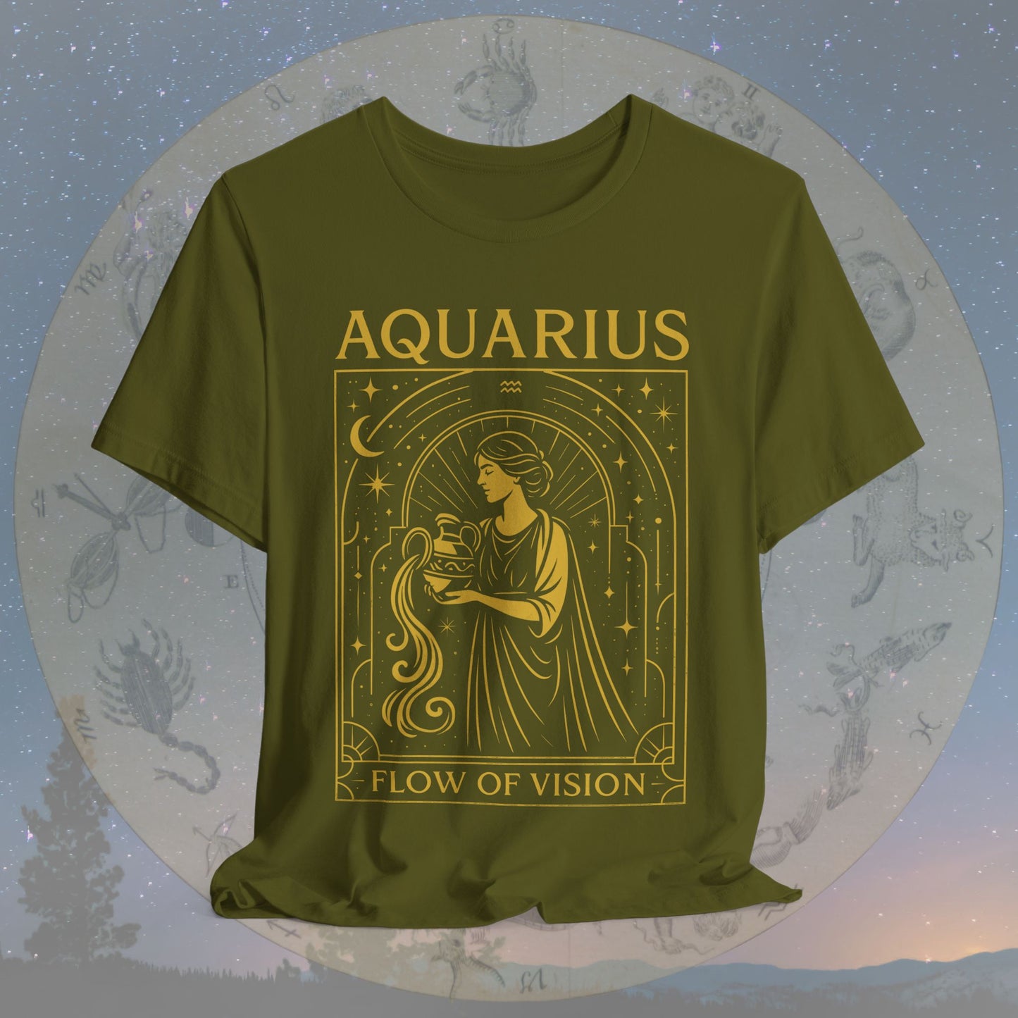 Visionary Flow of Vision Aquarius T-Shirt