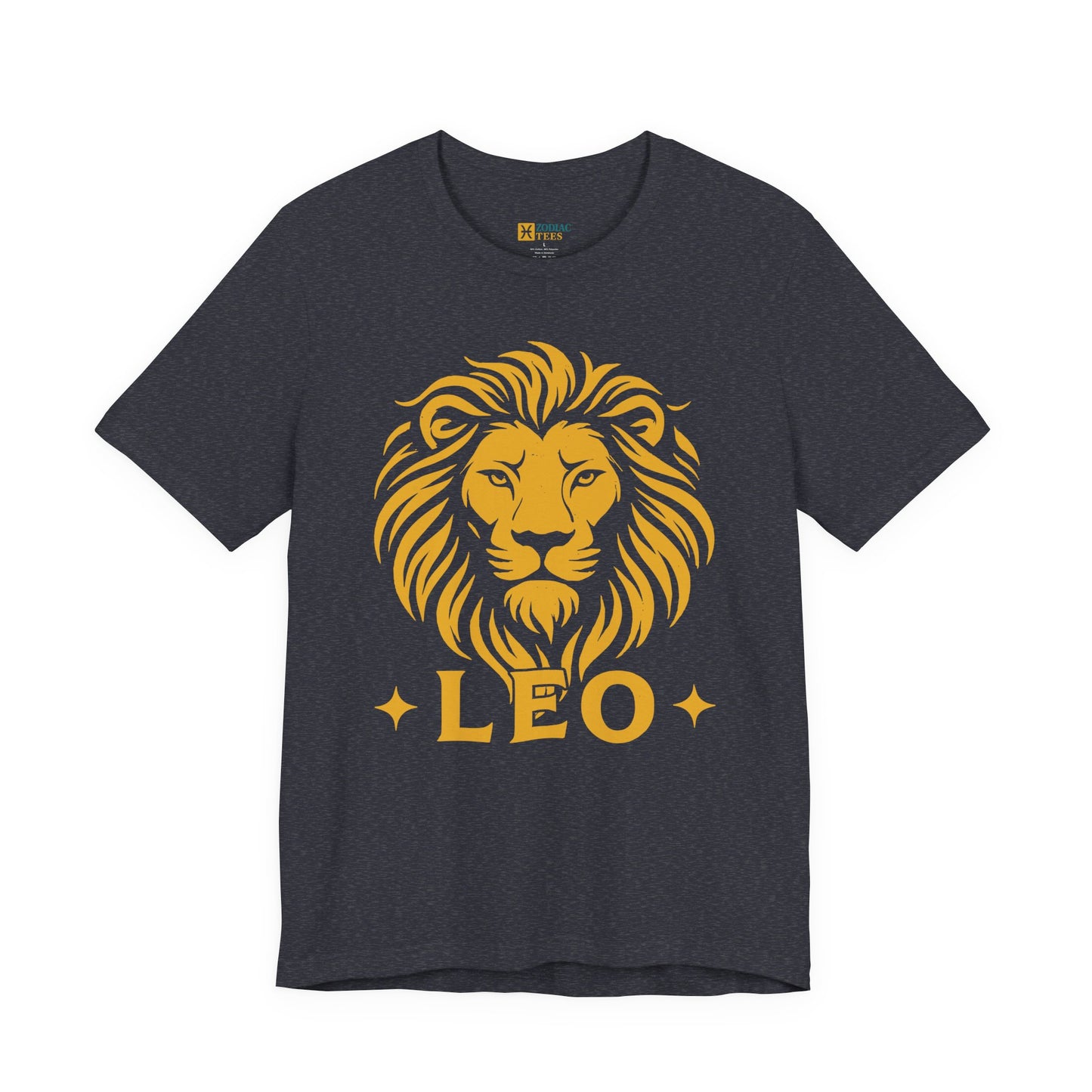 Leo Zodiac T-Shirt – Bold Lion Astrology Tee for Leo Sign