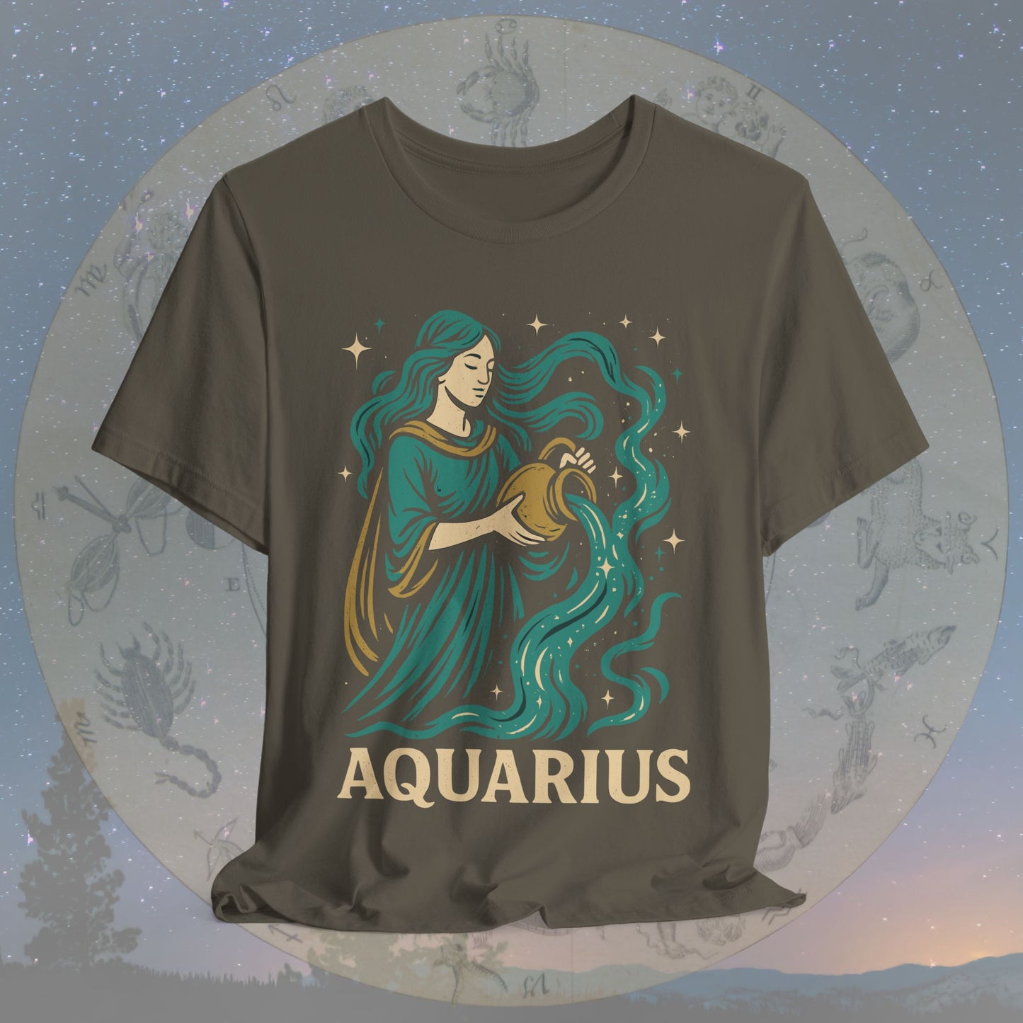 Calm Visionary Aquarius T-Shirt