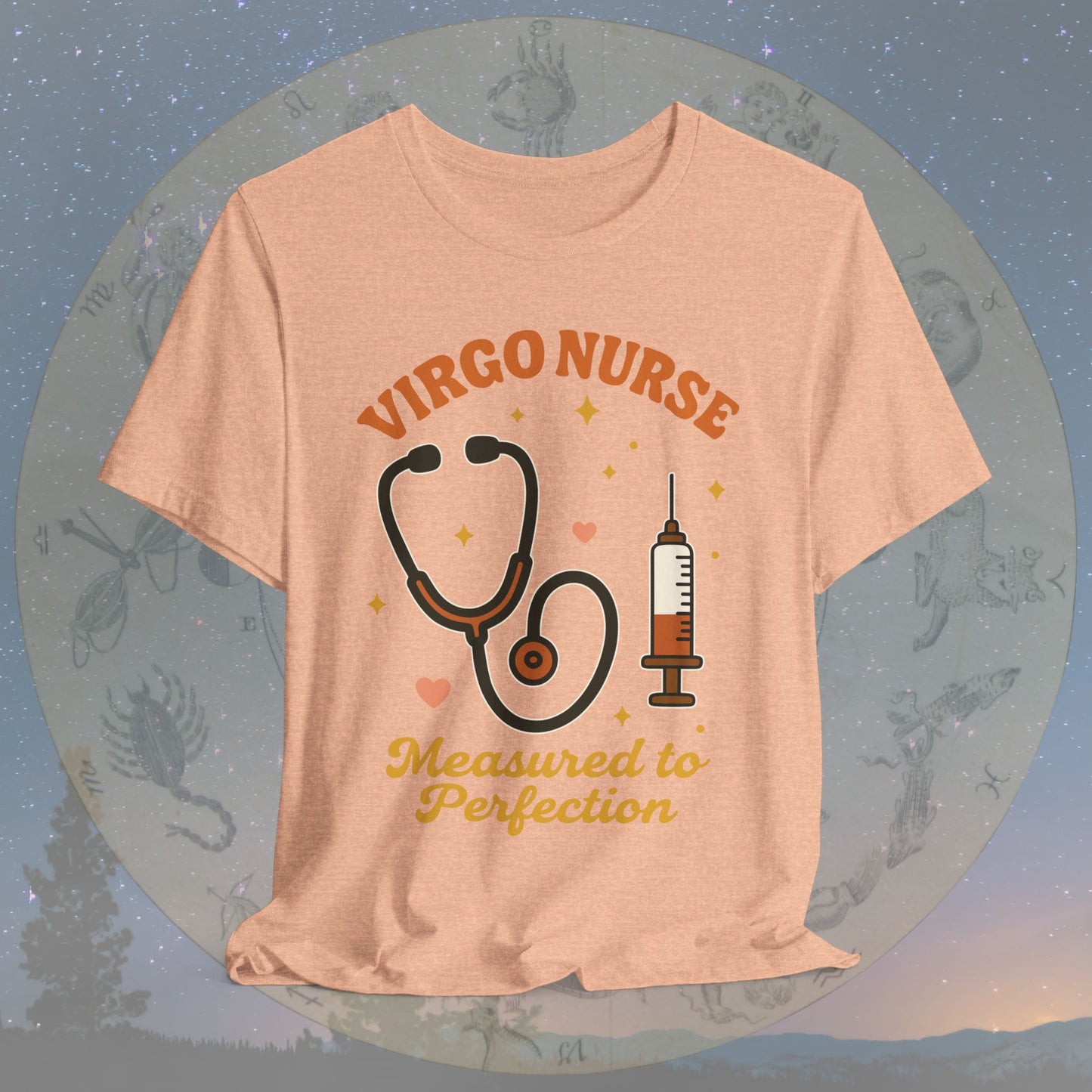 Measured to Perfection Virgo Nurse T-Shirt