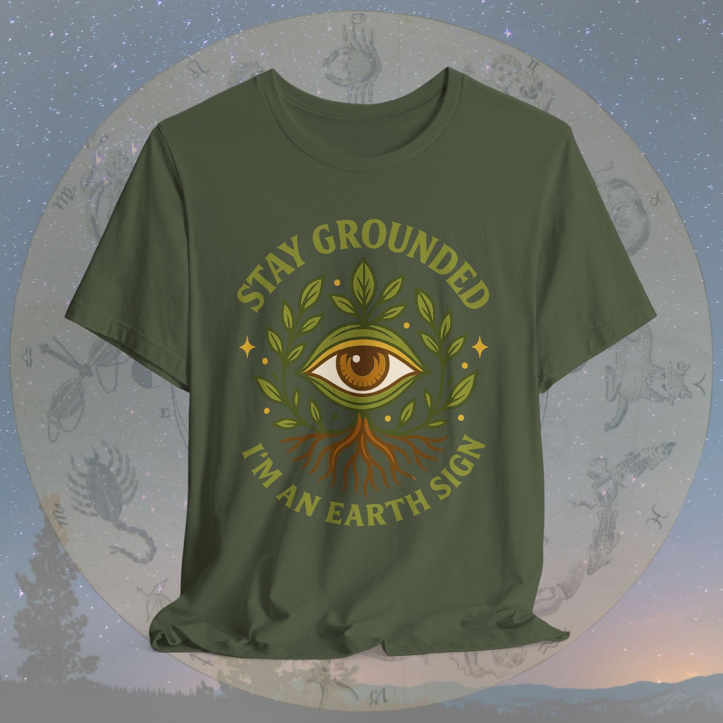 Rooted Vision Earth Sign T-Shirt