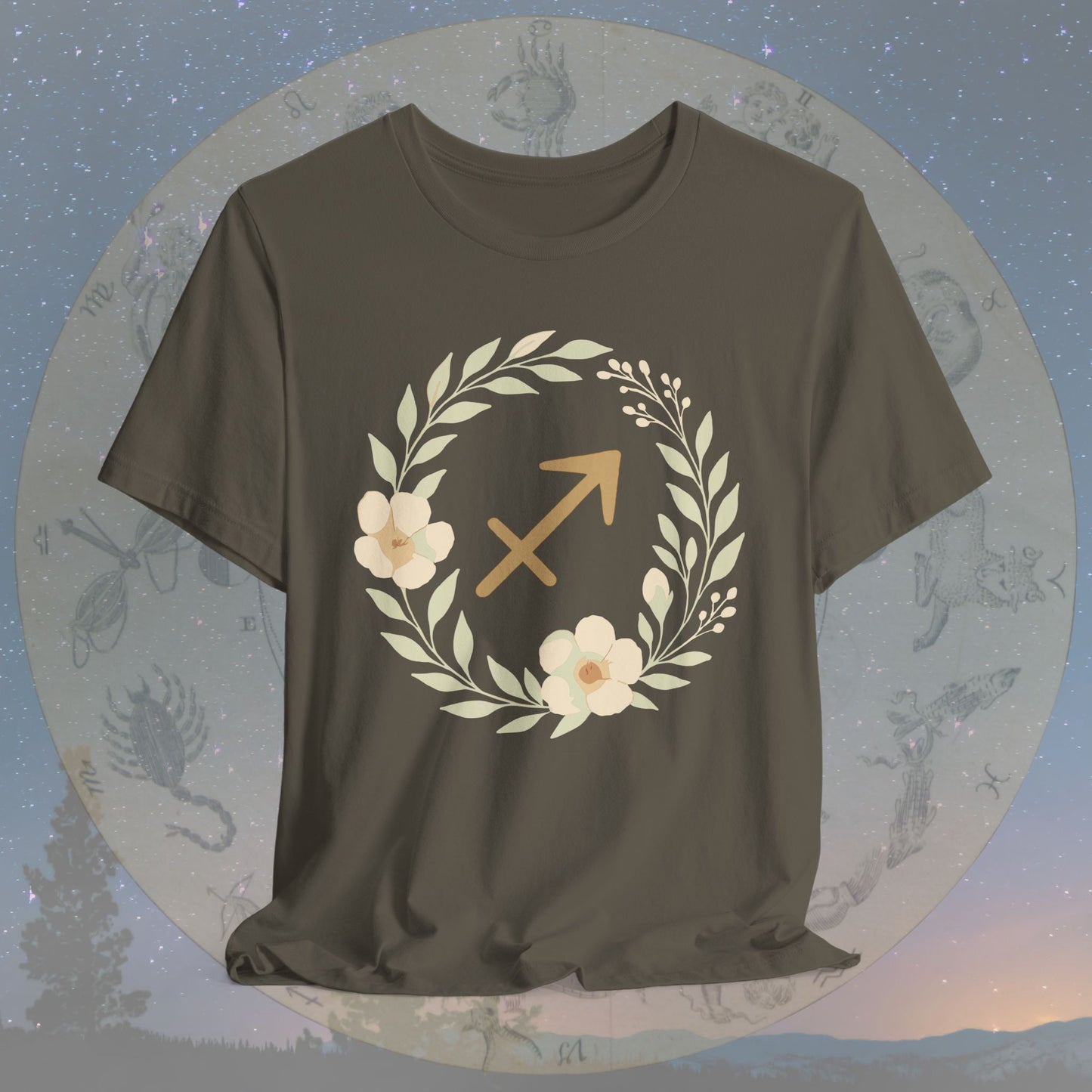 Adventurous Spirit Sagittarius T-Shirt