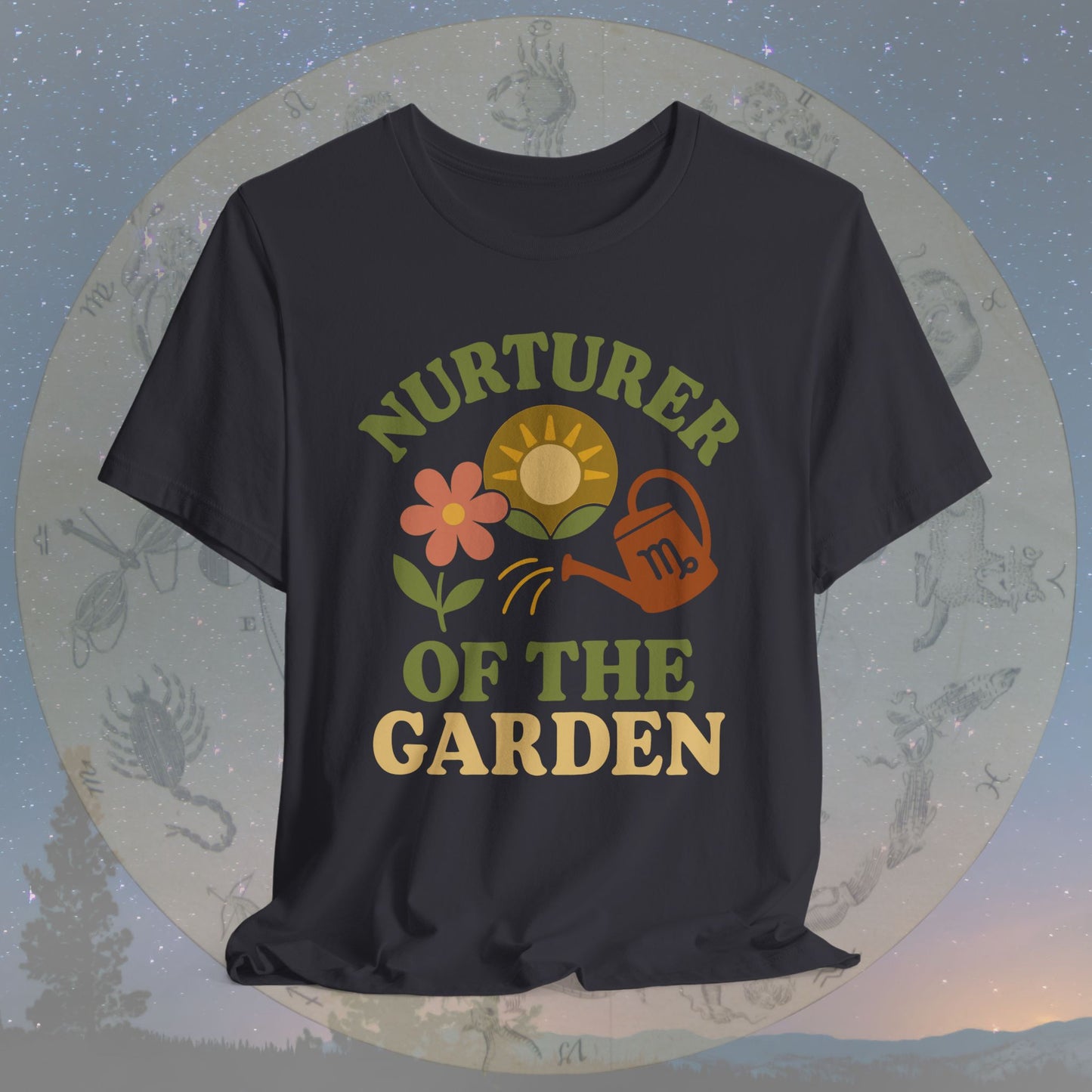 Nurturer of the Garden – Zodiac Couple Virgo T-Shirt