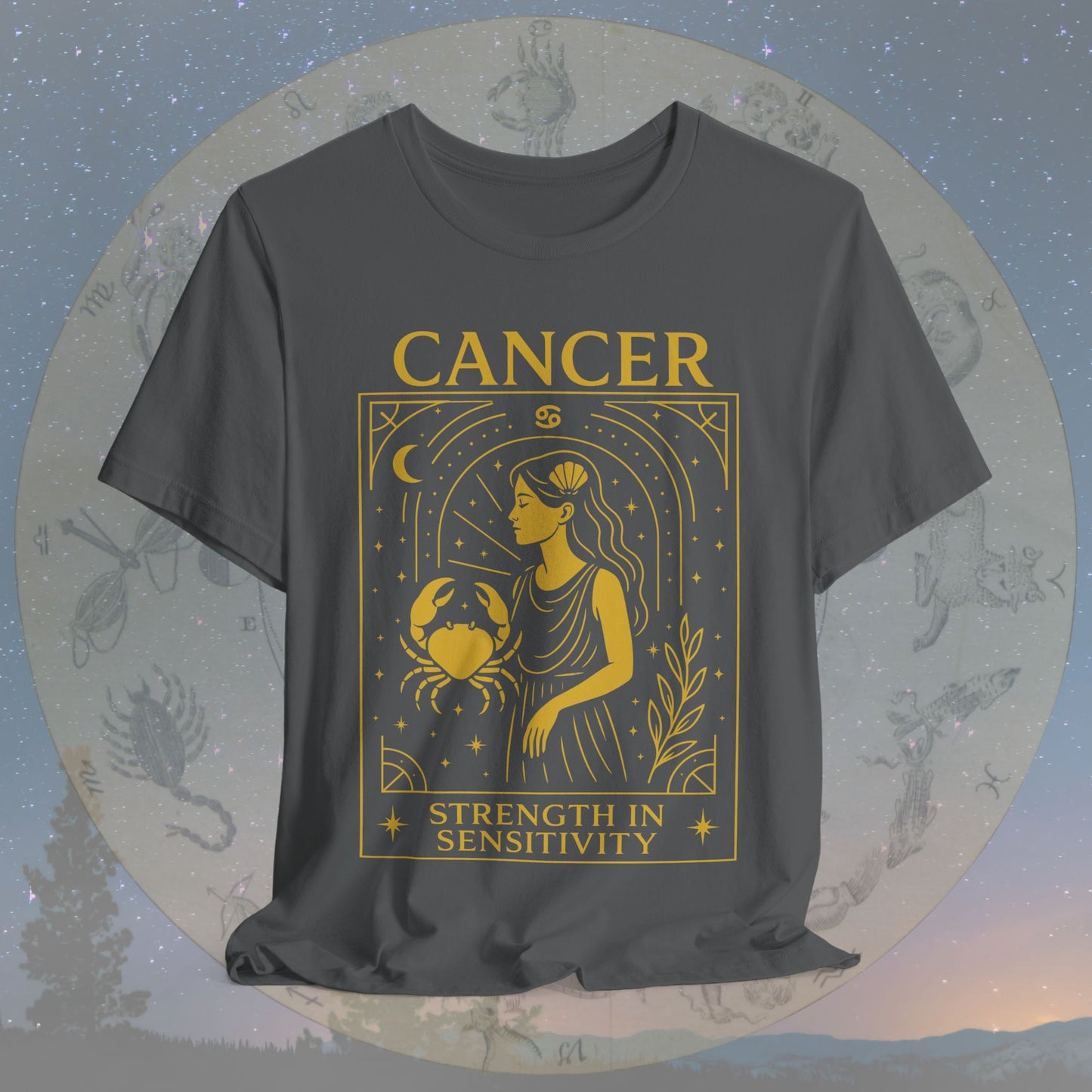 Gentle Strength in Sensitivity Cancer T-Shirt