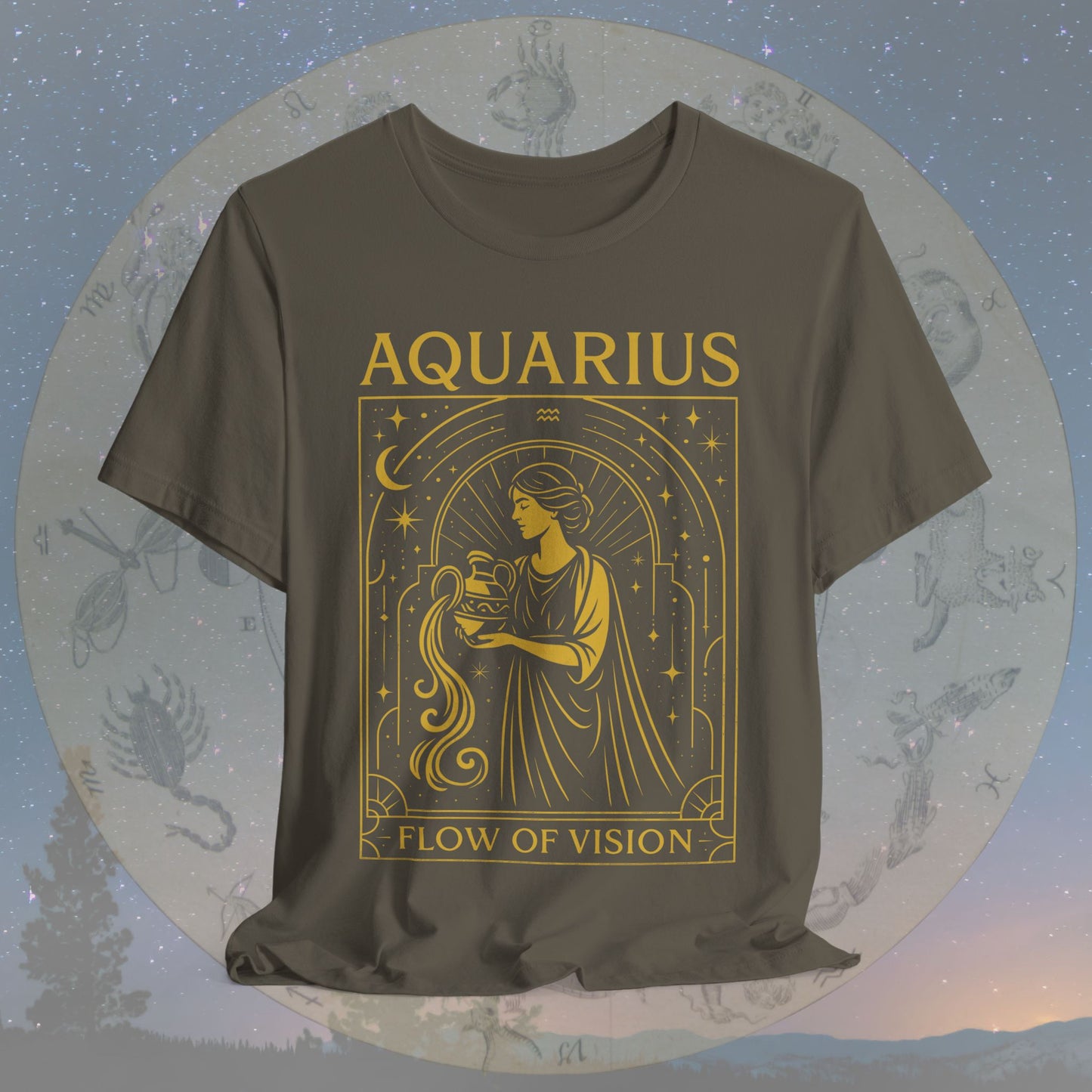 Visionary Flow of Vision Aquarius T-Shirt