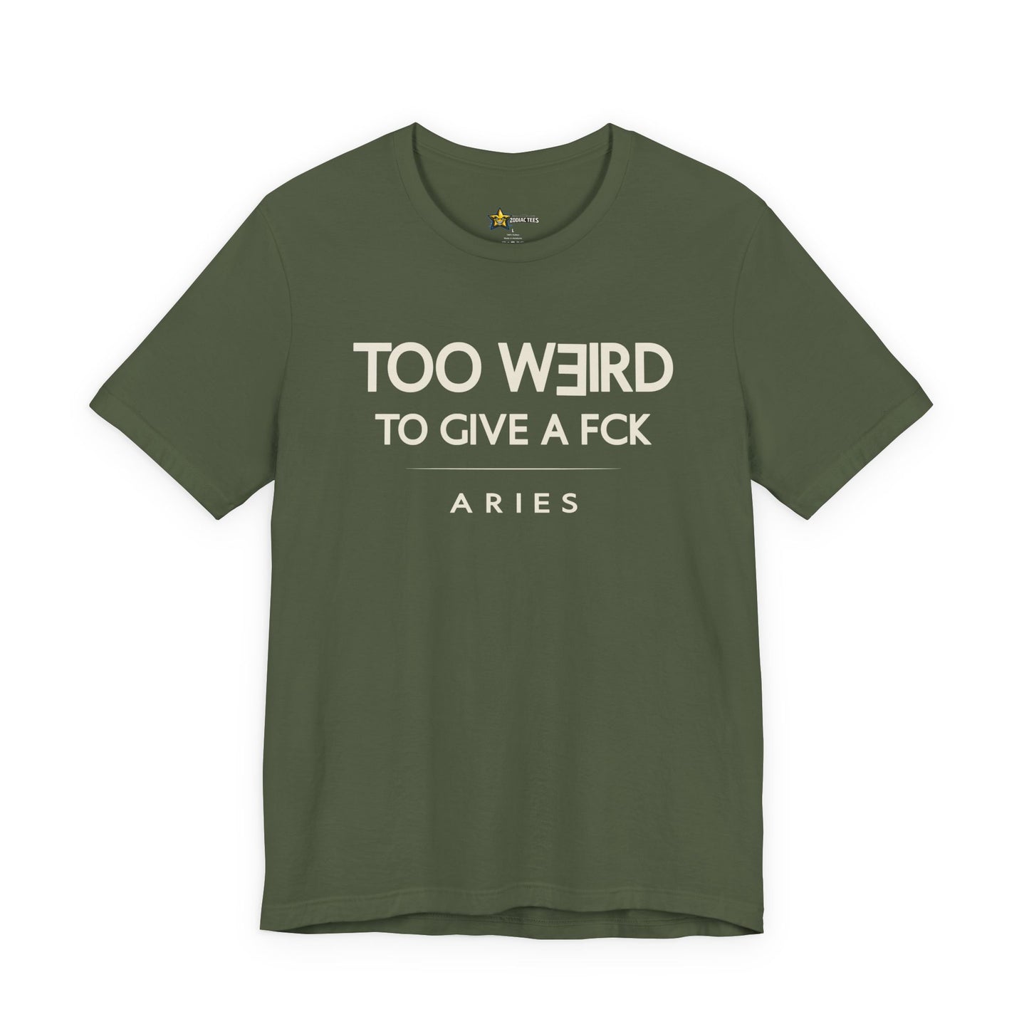 Aries Too Weird to Give a FCK T-Shirt
