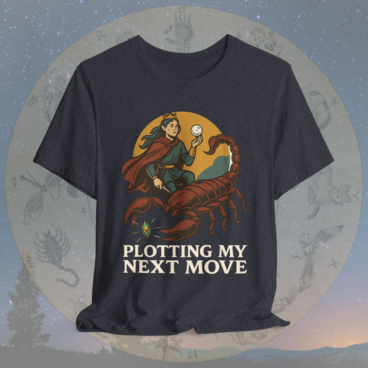Mysterious Scorpio Plotting My Next Move T-Shirt