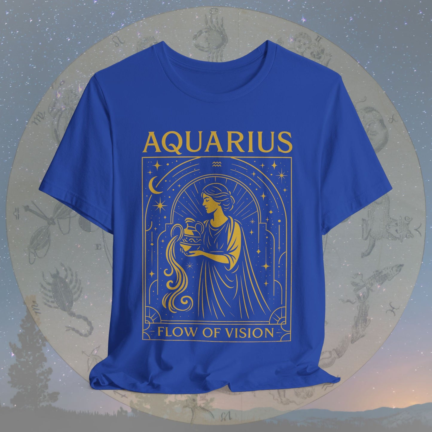 Visionary Flow of Vision Aquarius T-Shirt