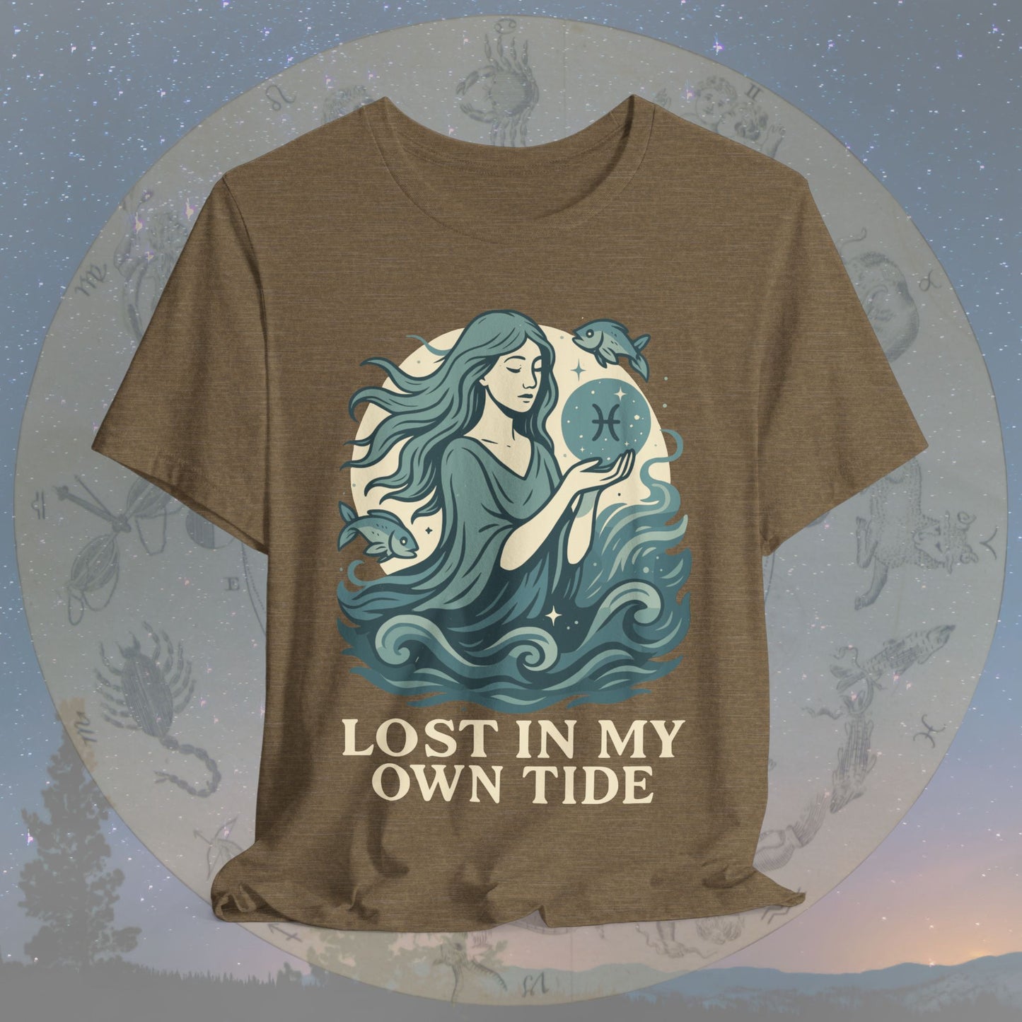 Dreamy Pisces Lost in My Own Tide T-Shirt