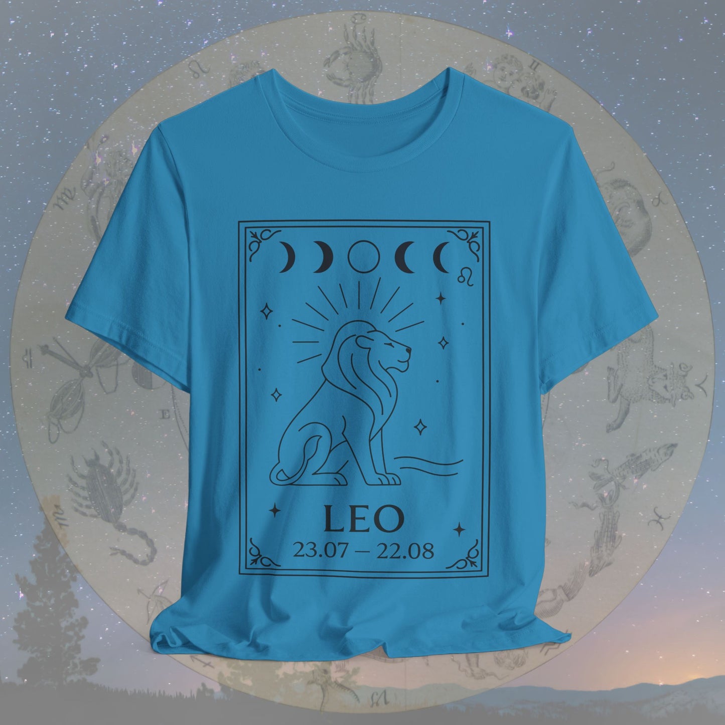 Minimalist Leo Zodiac T-Shirt