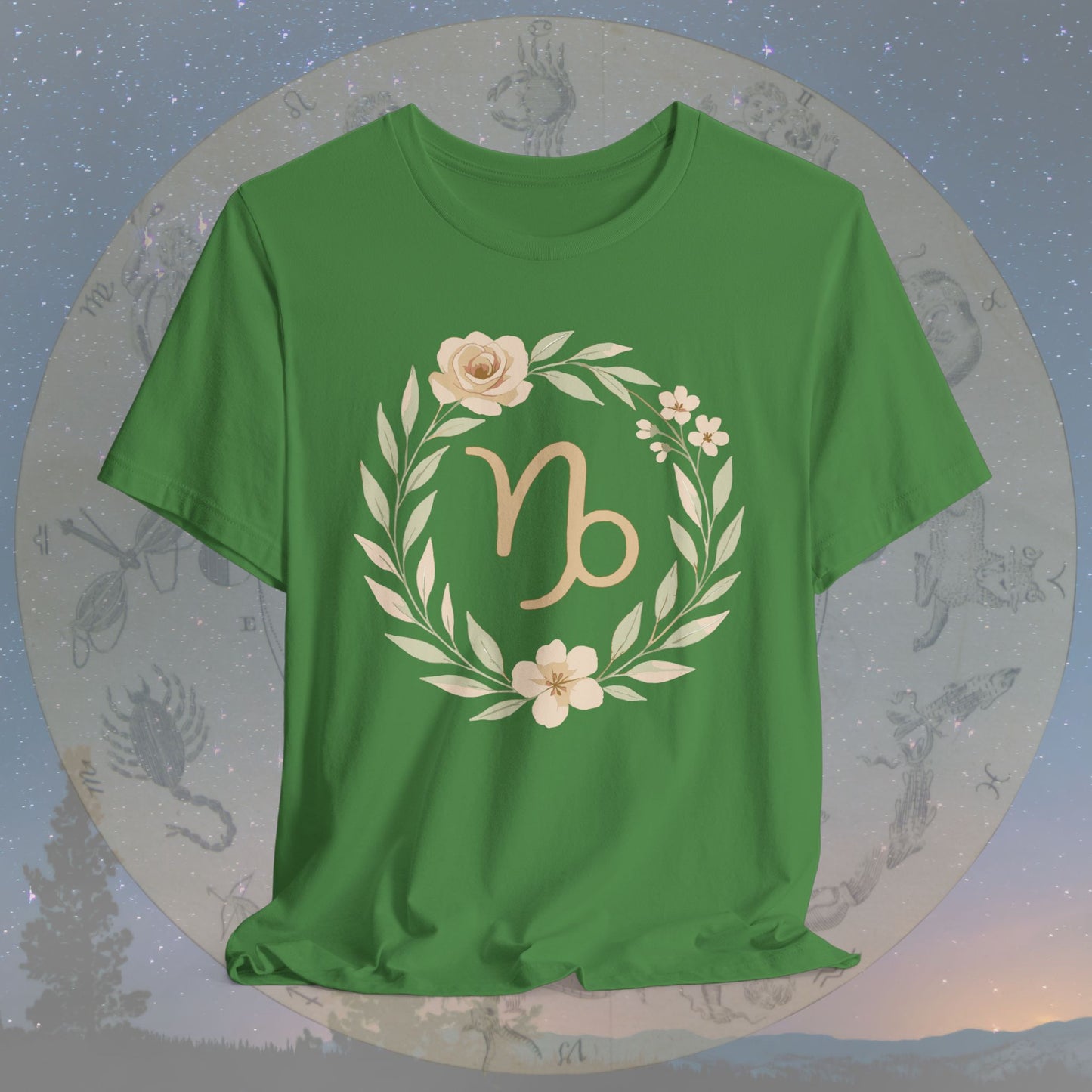 Elegant Earthly Grace Capricorn T-Shirt