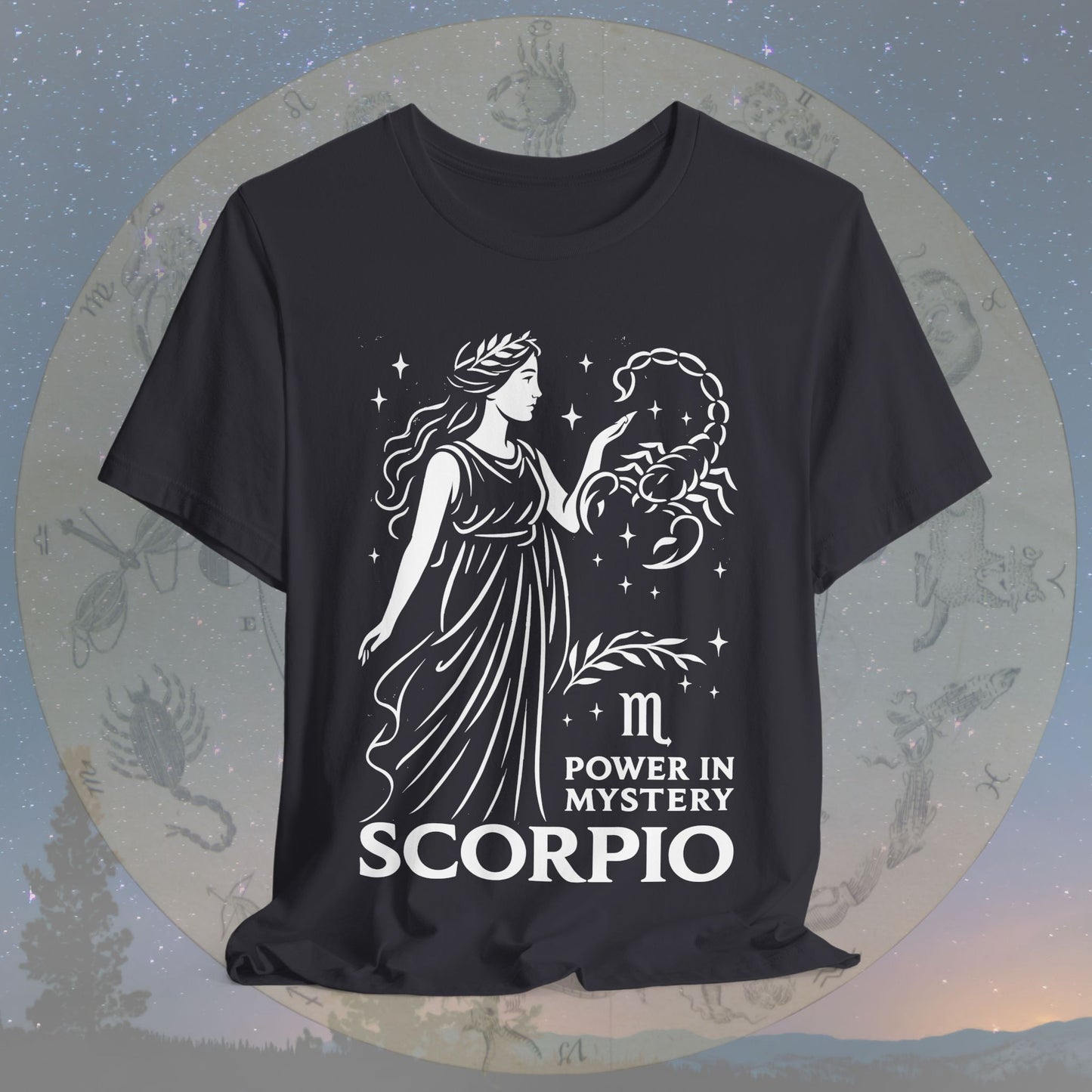 Mysterious Power in Mystery Scorpio T-Shirt
