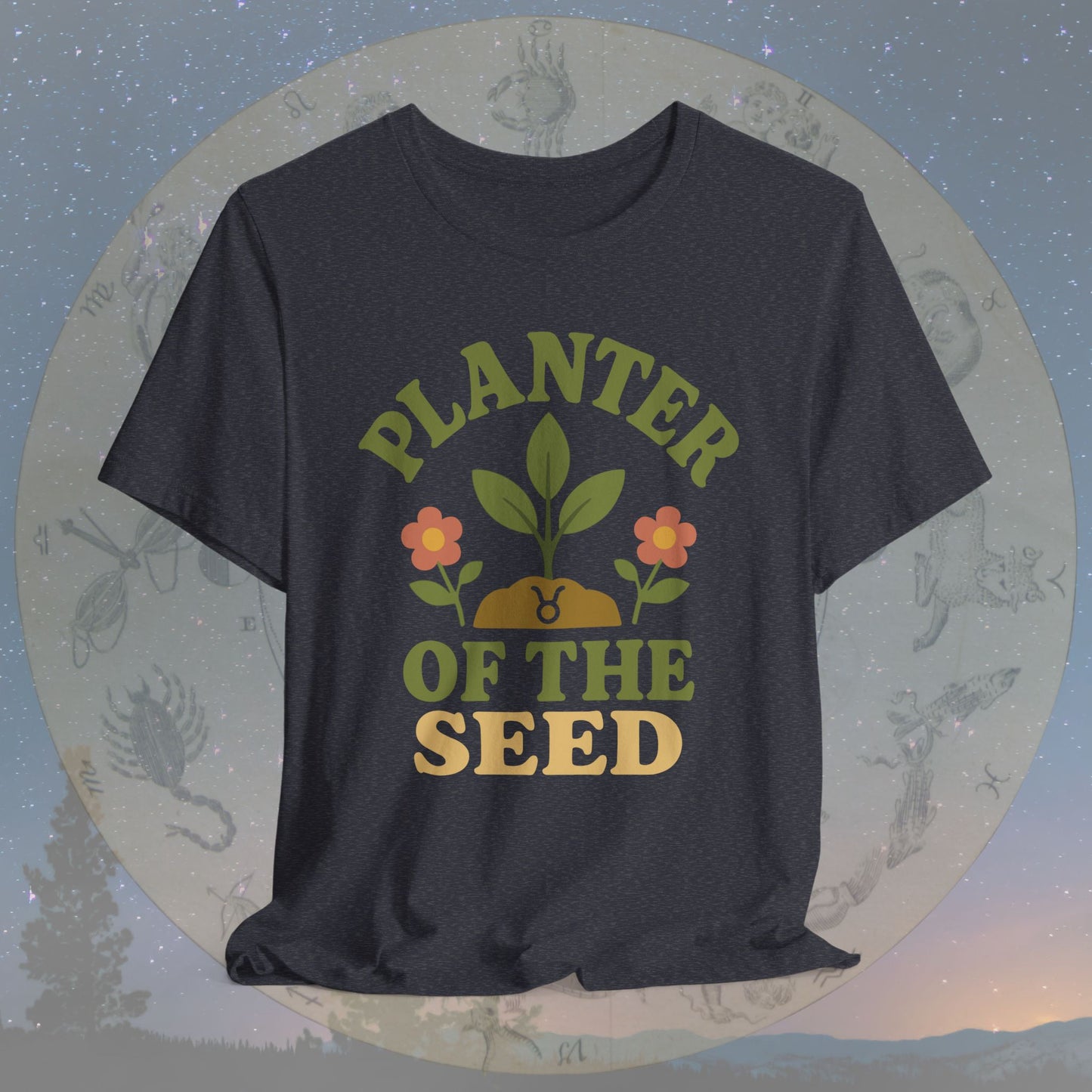 Planter of the Seed – Zodiac Couple Taurus T-Shirt