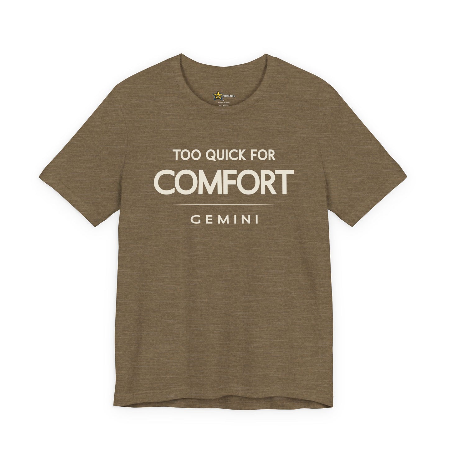 Gemini Too Quick for Comfort T-Shirt