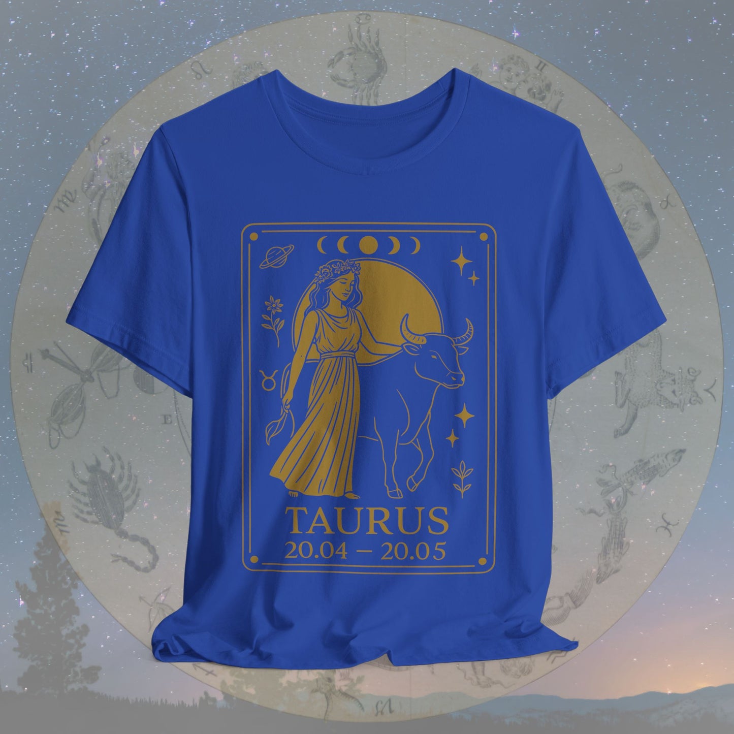Mystic Earth Taurus Zodiac T-Shirt
