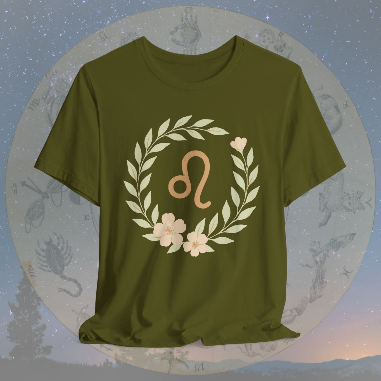 Radiant Golden Soul Leo T-Shirt