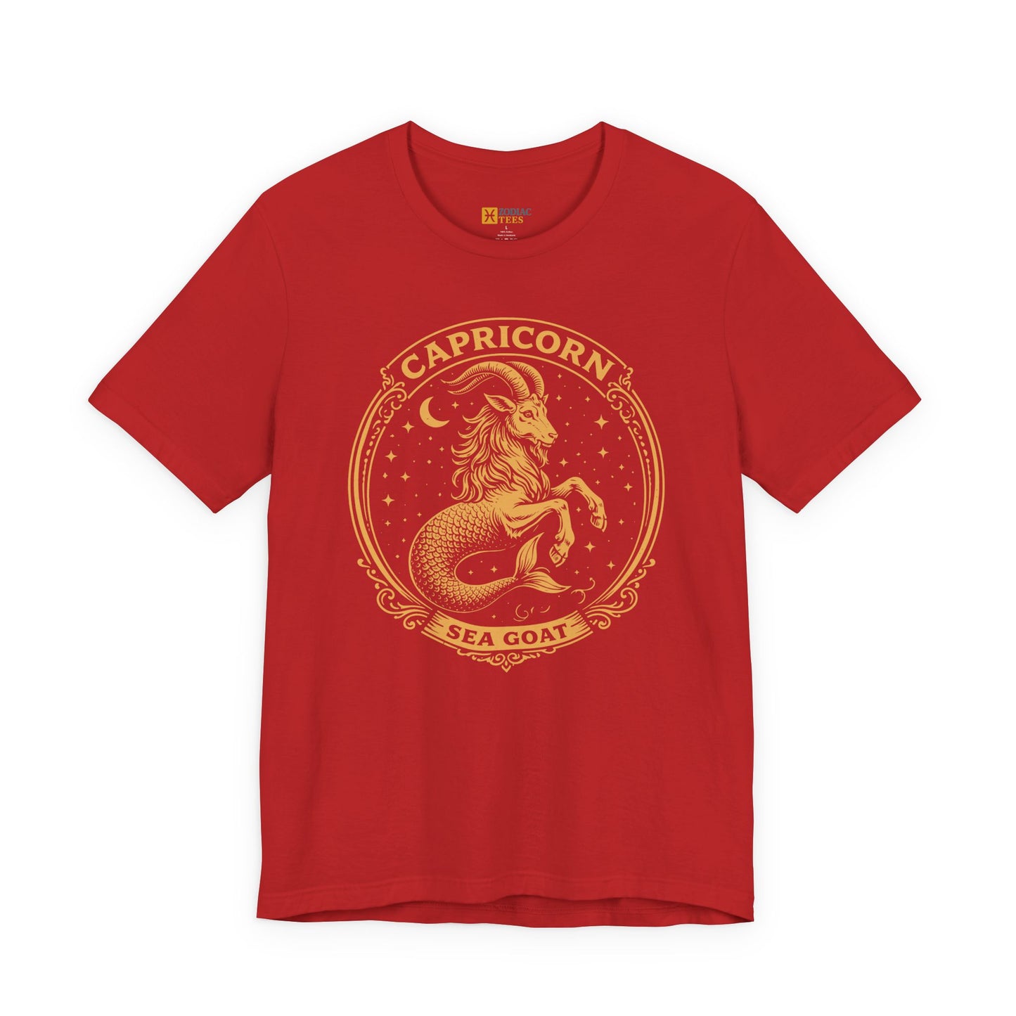 Capricorn Sea Goat T-Shirt – Mythical Zodiac Astrology Tee