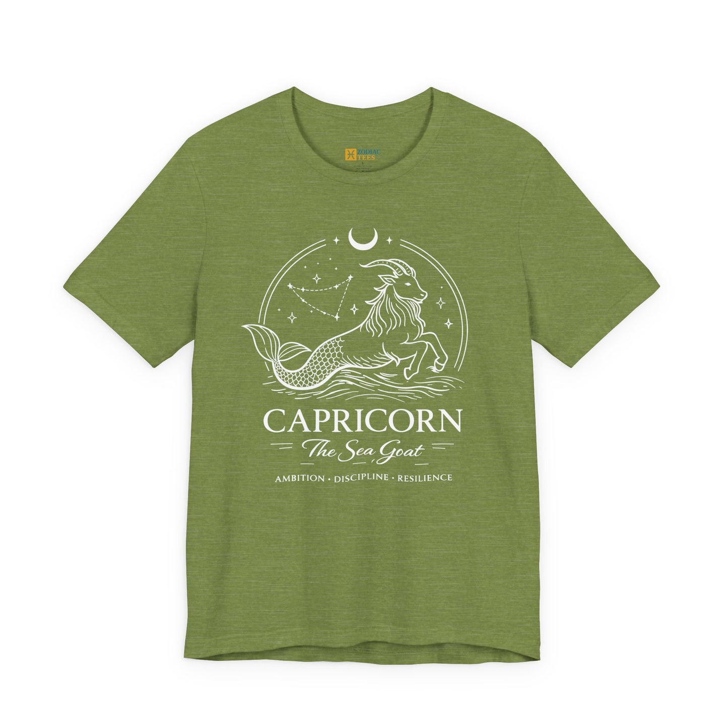 Capricorn Sea Goat T-Shirt – Elegant Astrology Zodiac Tee