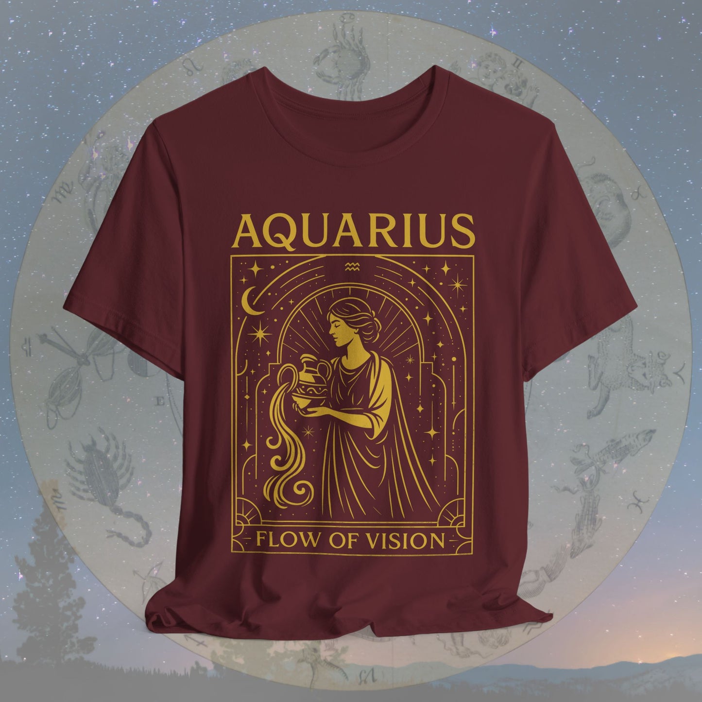 Visionary Flow of Vision Aquarius T-Shirt