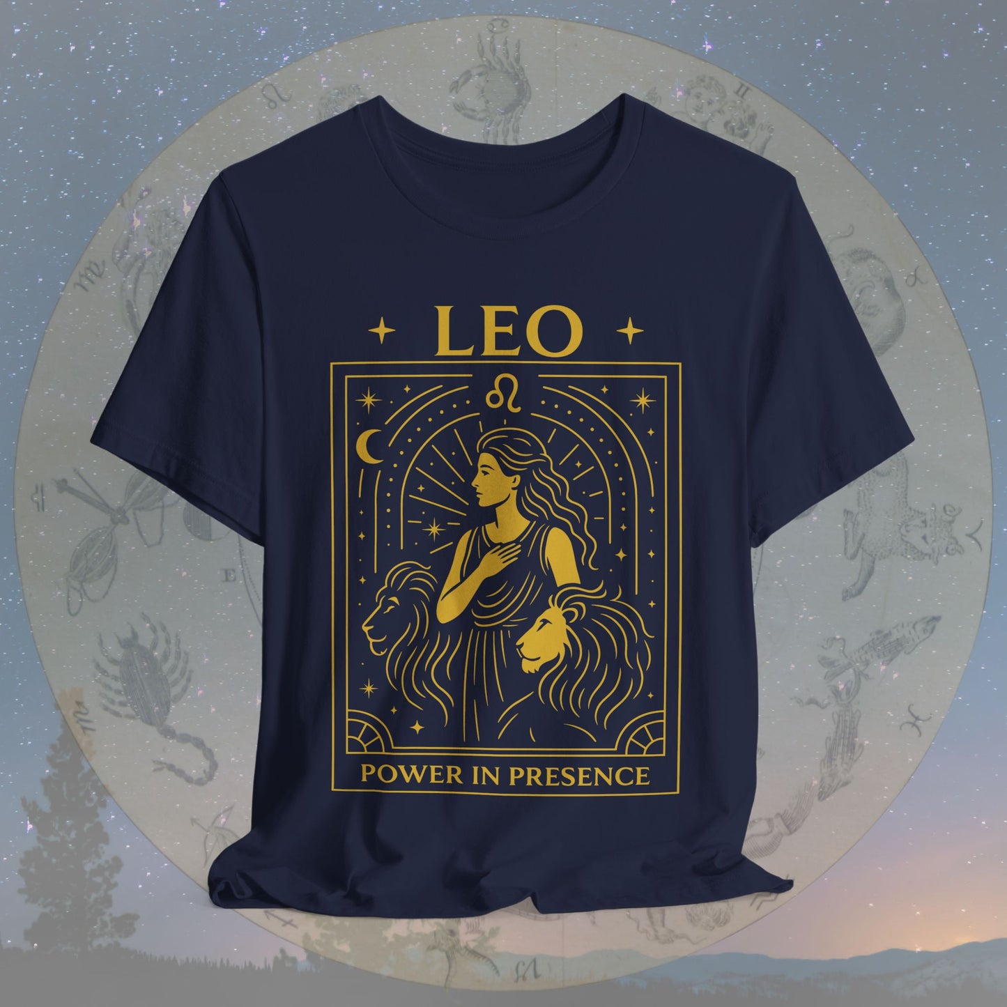 Majestic Power in Presence Leo T-Shirt