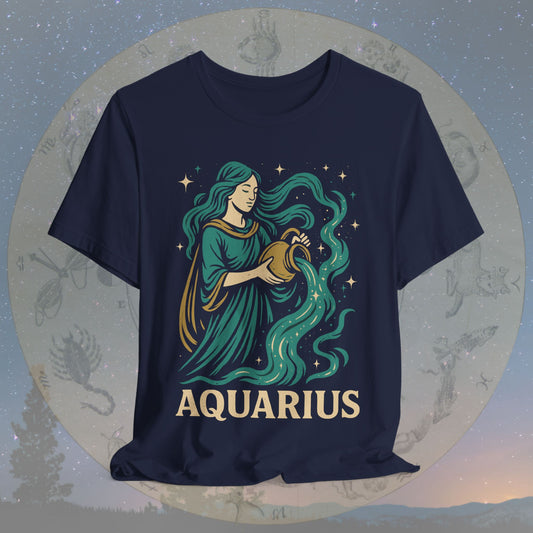 Calm Visionary Aquarius T-Shirt