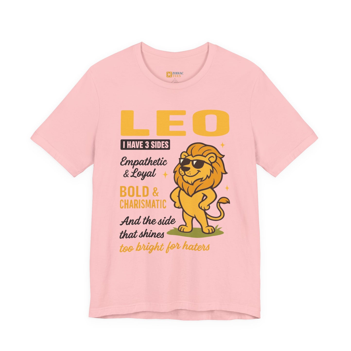 Leo Zodiac T-Shirt – Bold Astrology Graphic Tee for Leo Sign
