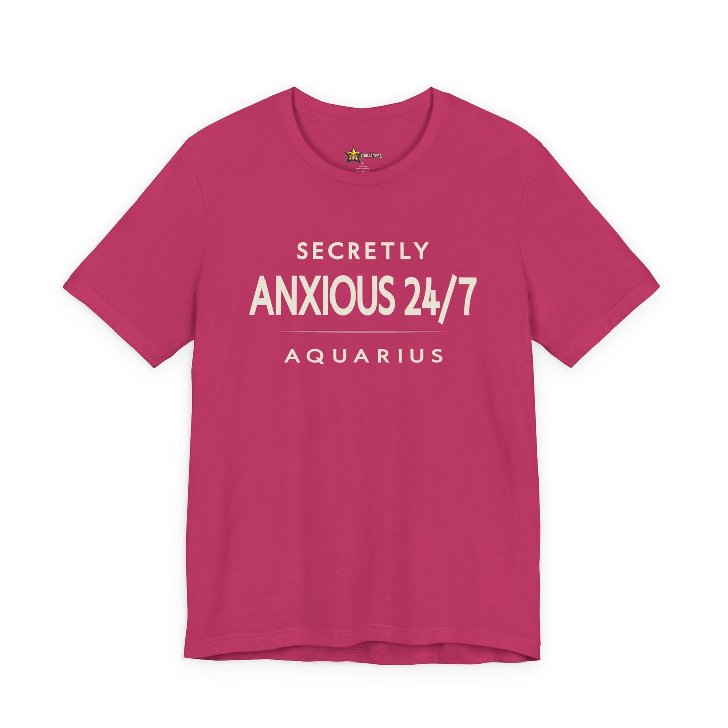 Aquarius Secretly Anxious T-Shirt