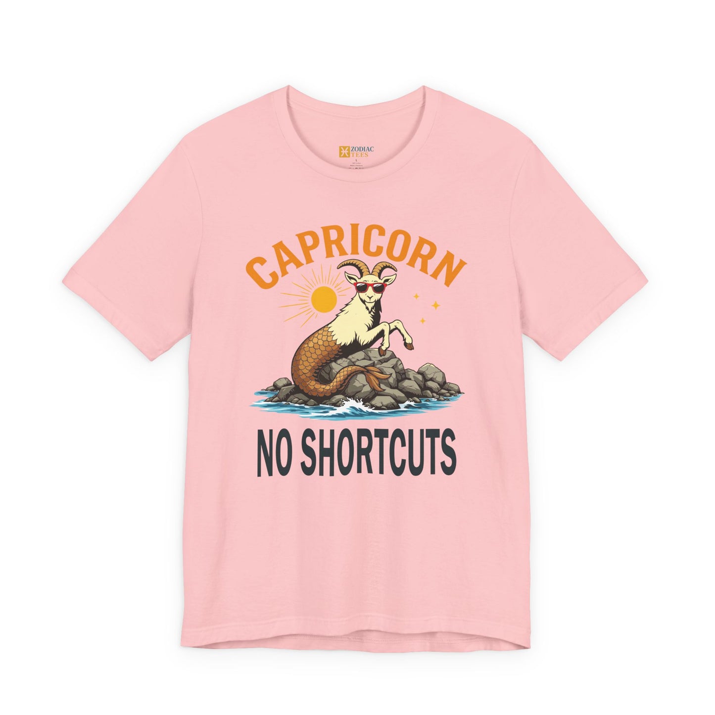 Capricorn No Shortcuts T-Shirt – Sea Goat Energy Tee